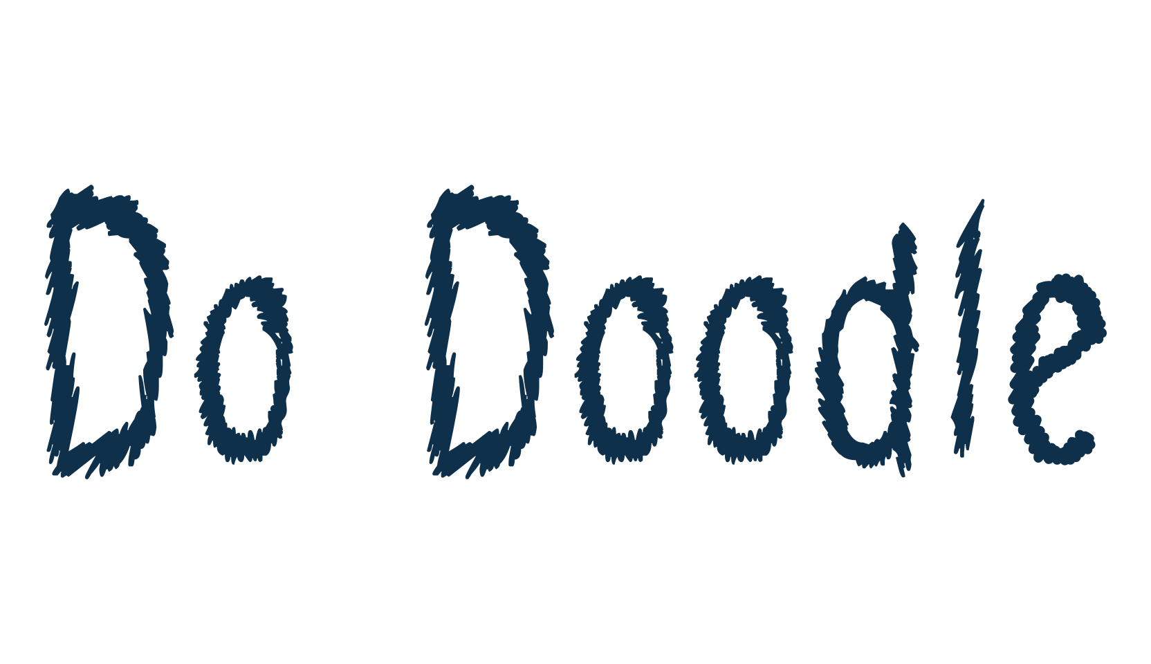 Do Doodle, fancy various decorative script calligraphy font preview