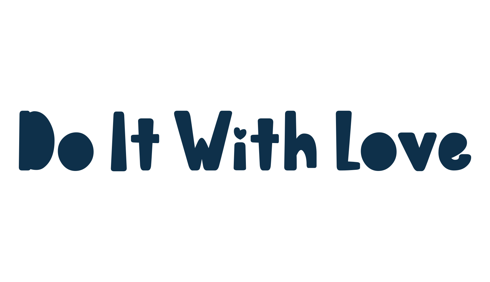Do It With Love, fancy decorative font preview