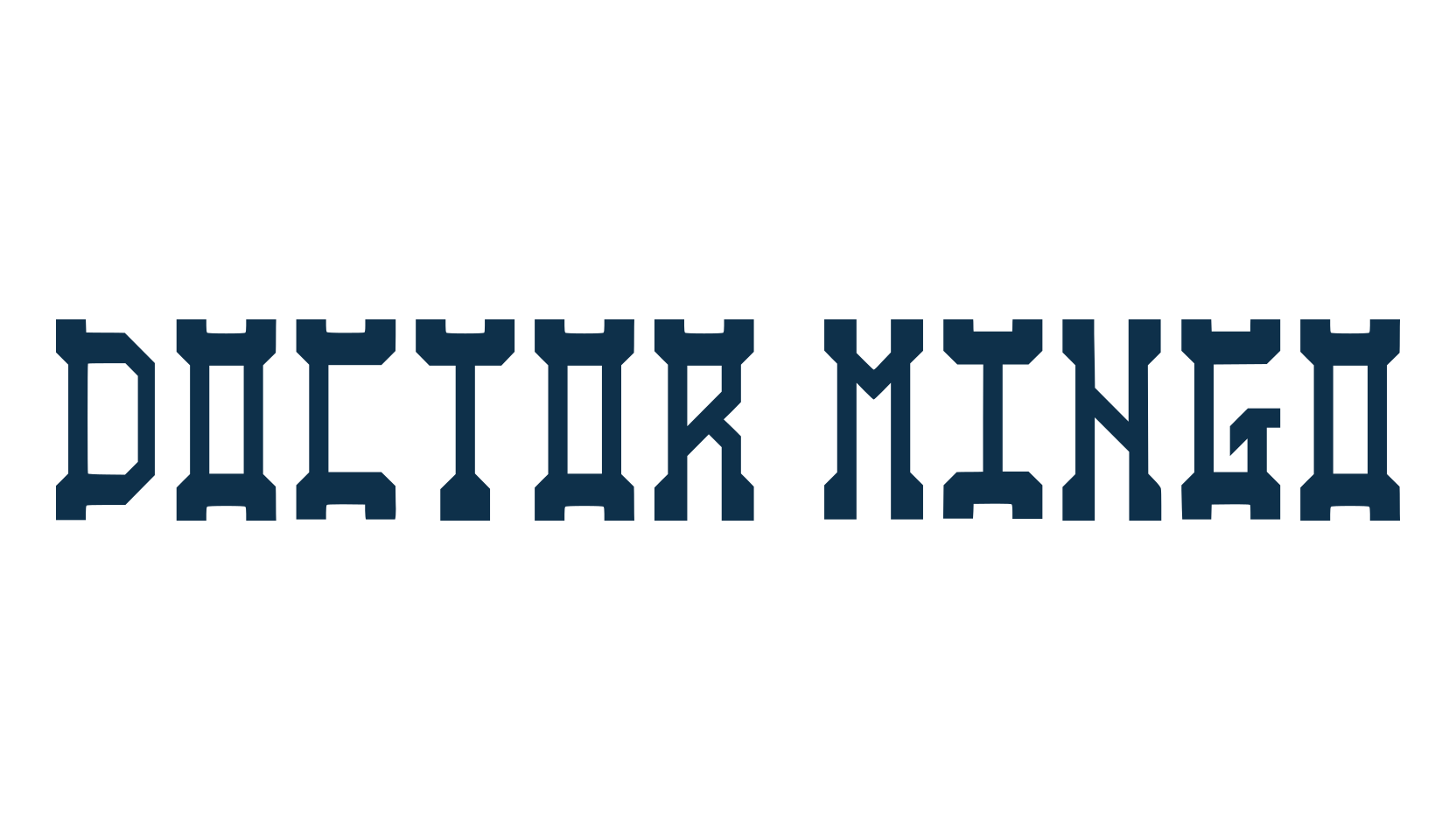 Doctor Mingo, various font preview