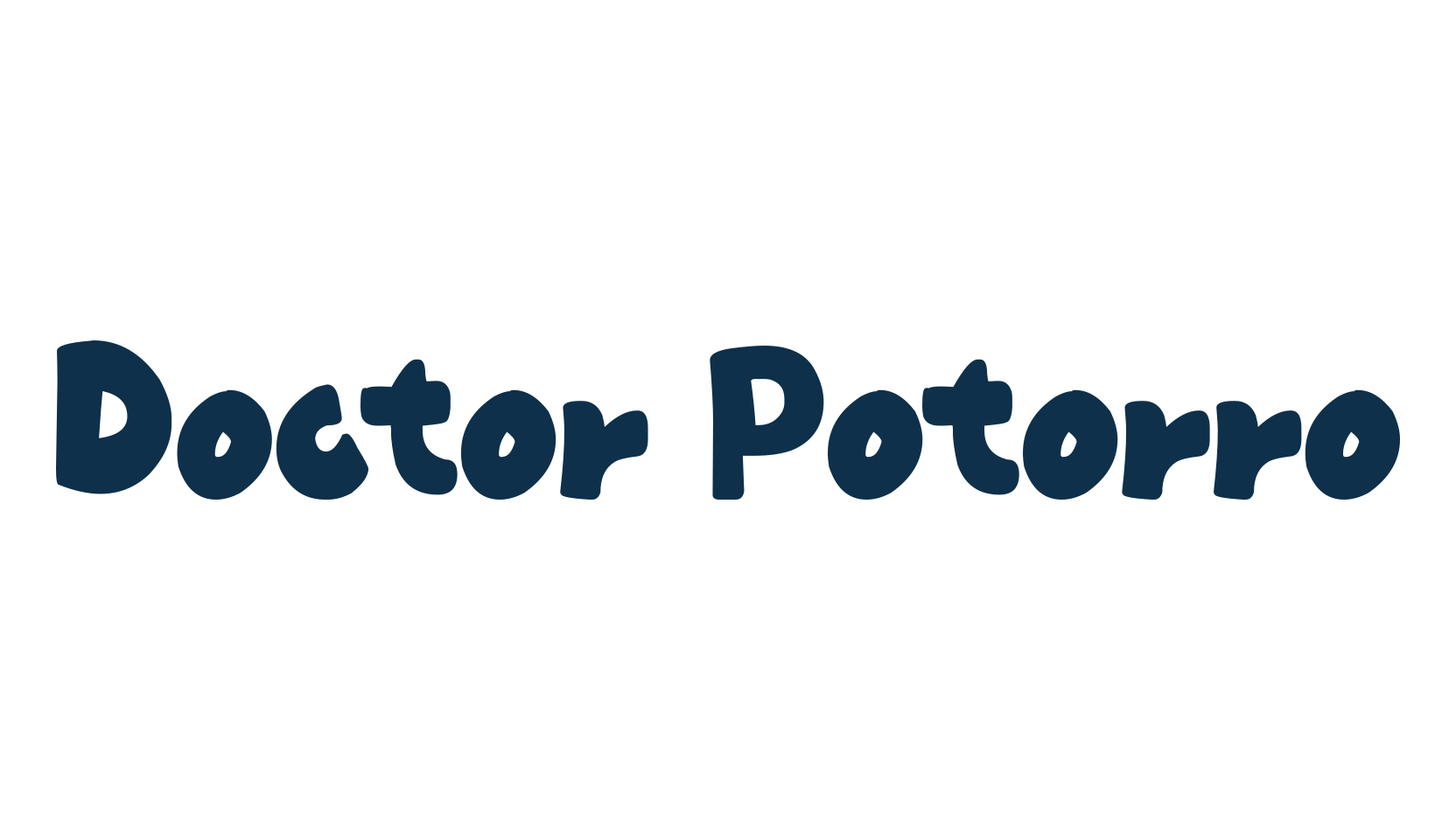 Doctor Potorro, cartoon font preview