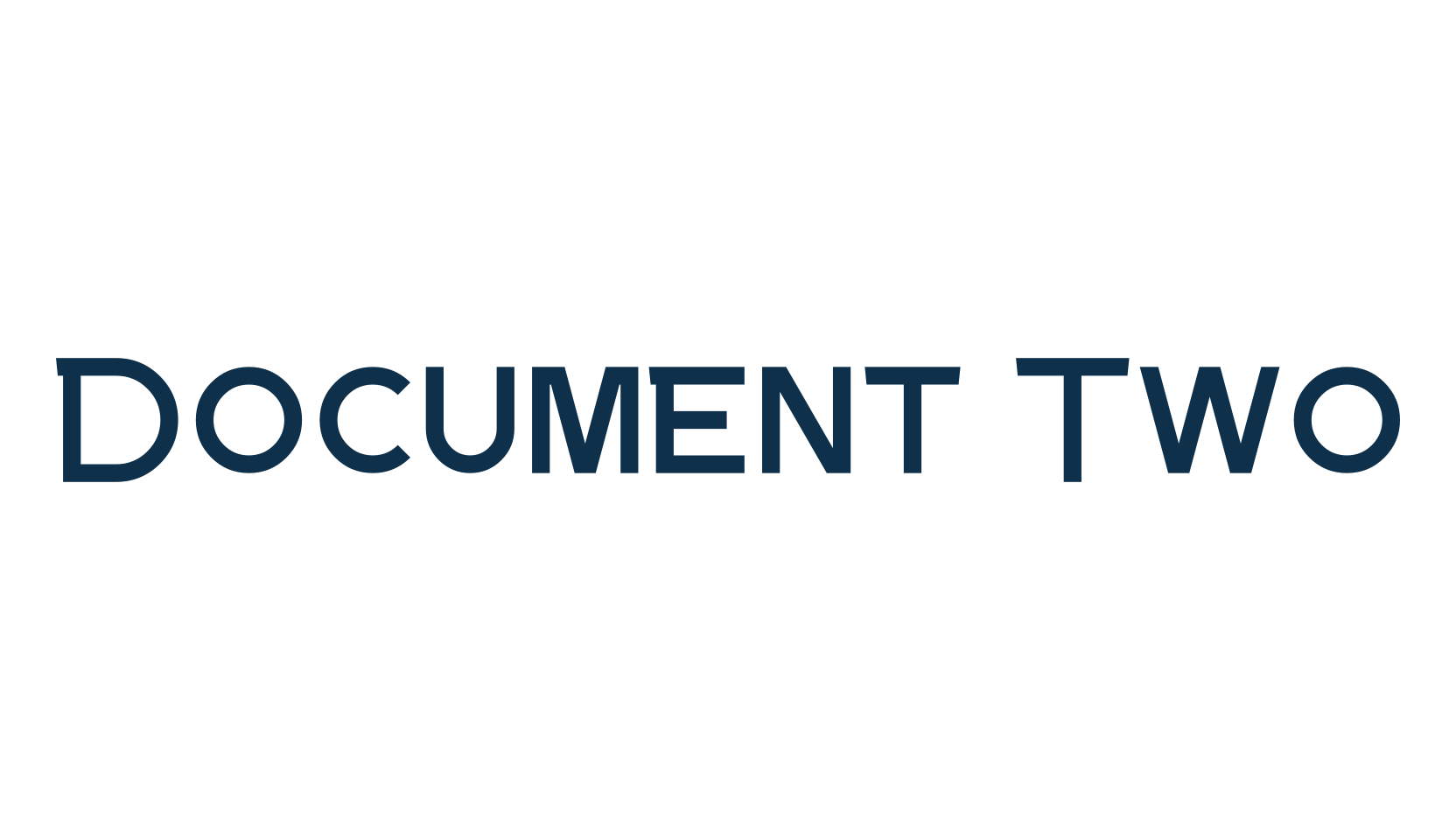 Document Two, fancy various techno sci-fi font preview