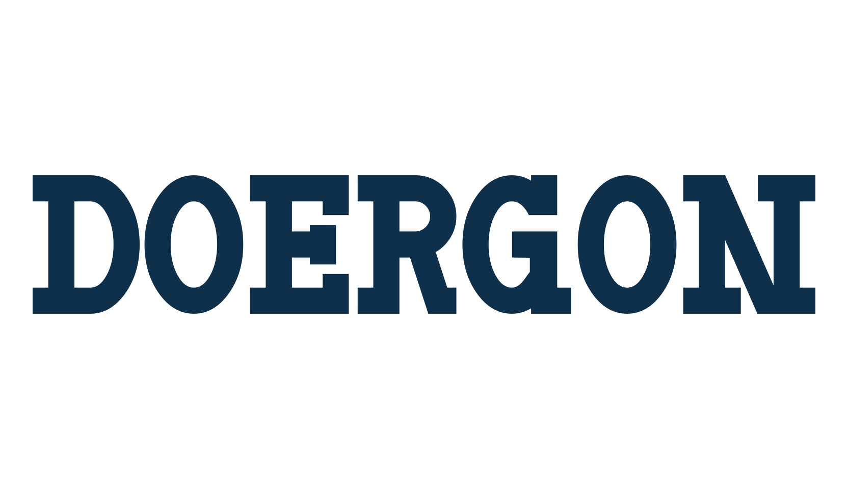 Doergon, basic serif font preview
