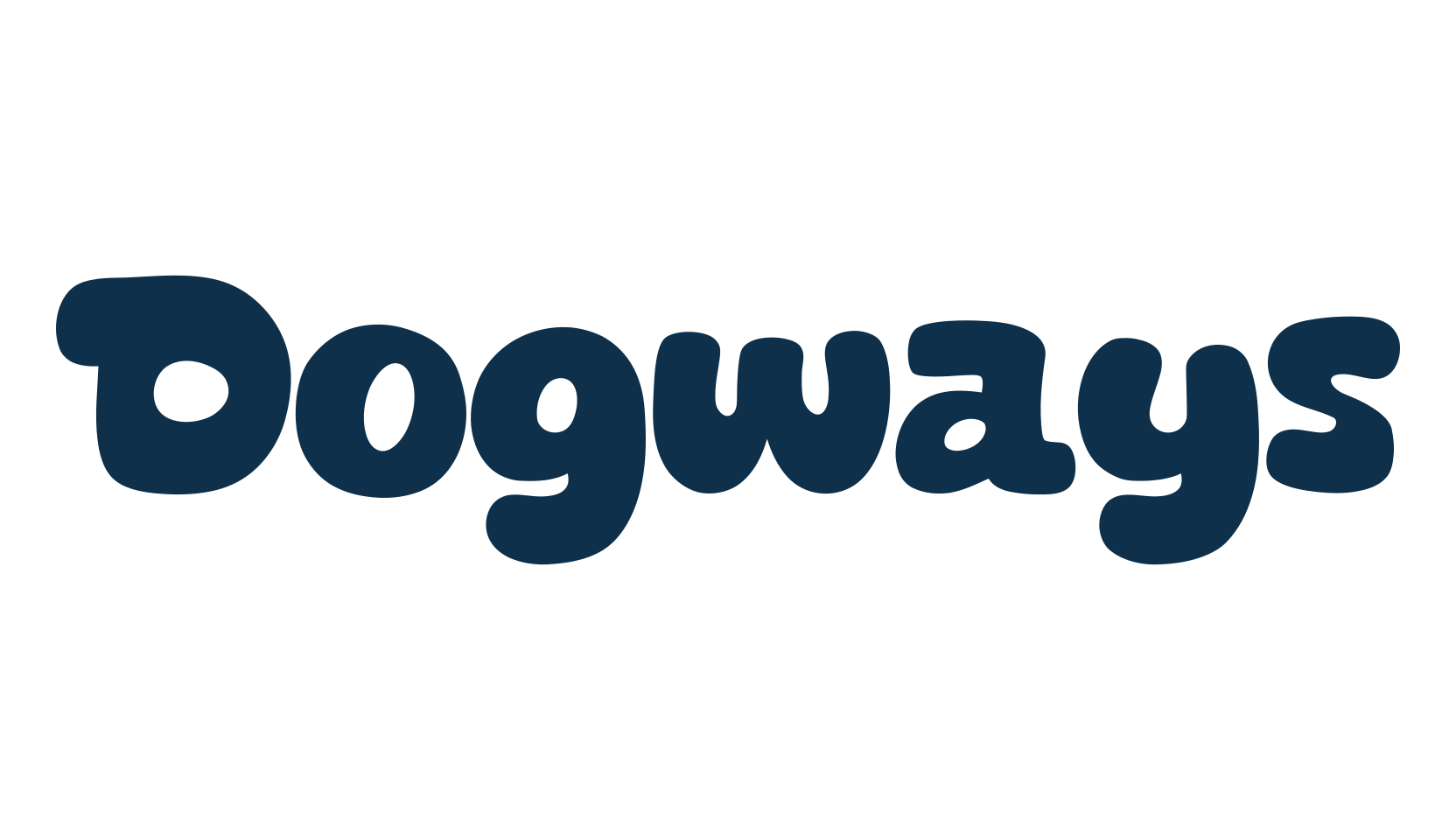 Dogways, cartoon font preview