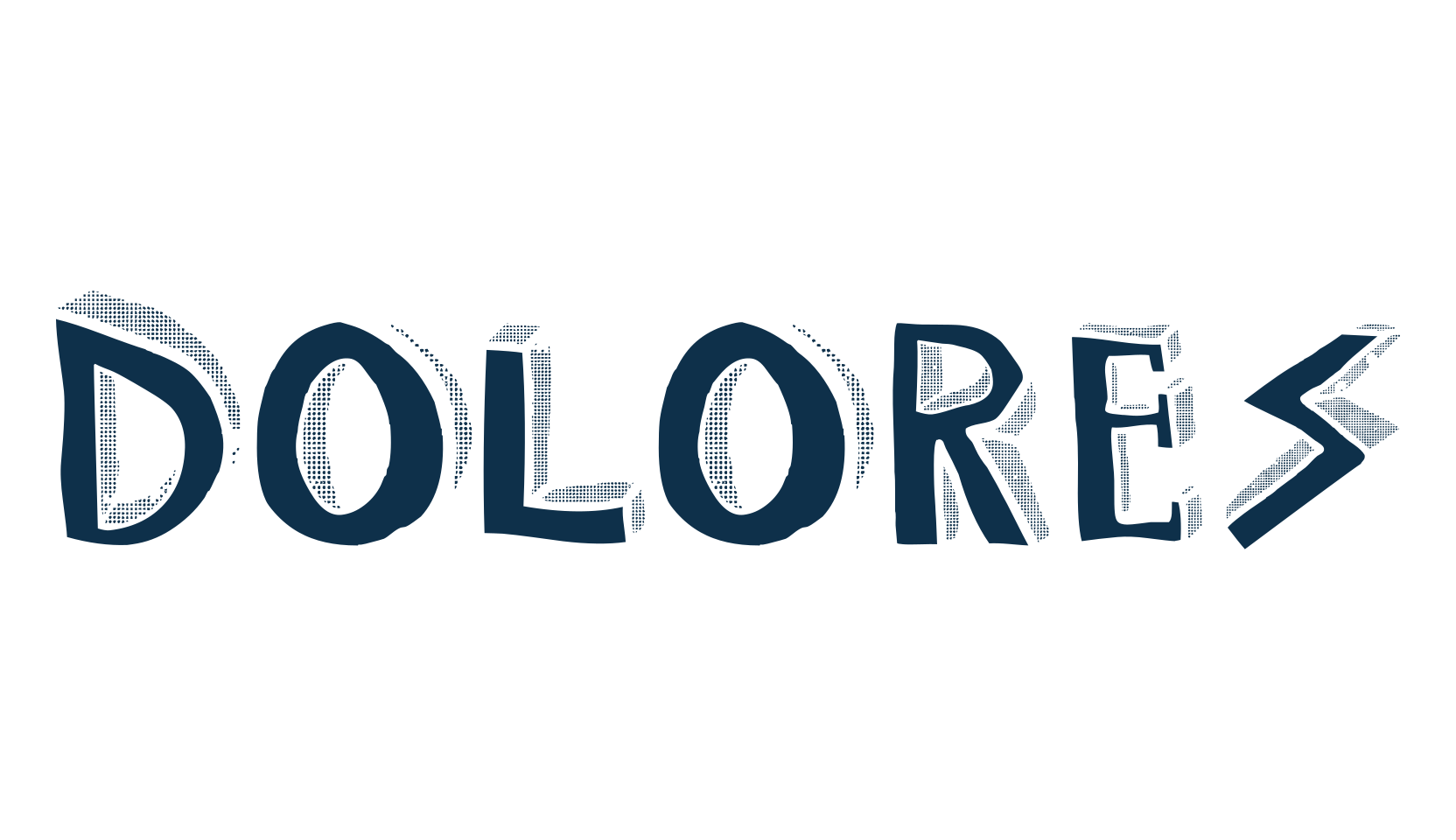 Dolores, fancy cartoon decorative font preview