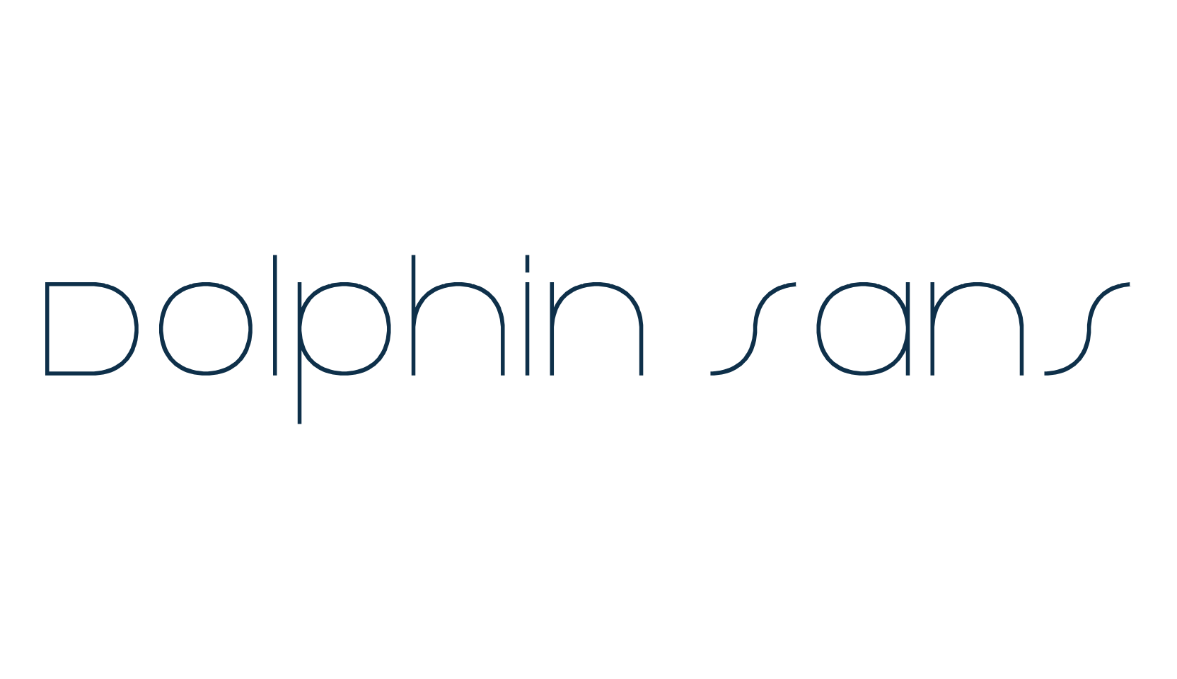 Dolphin Sans, various font preview