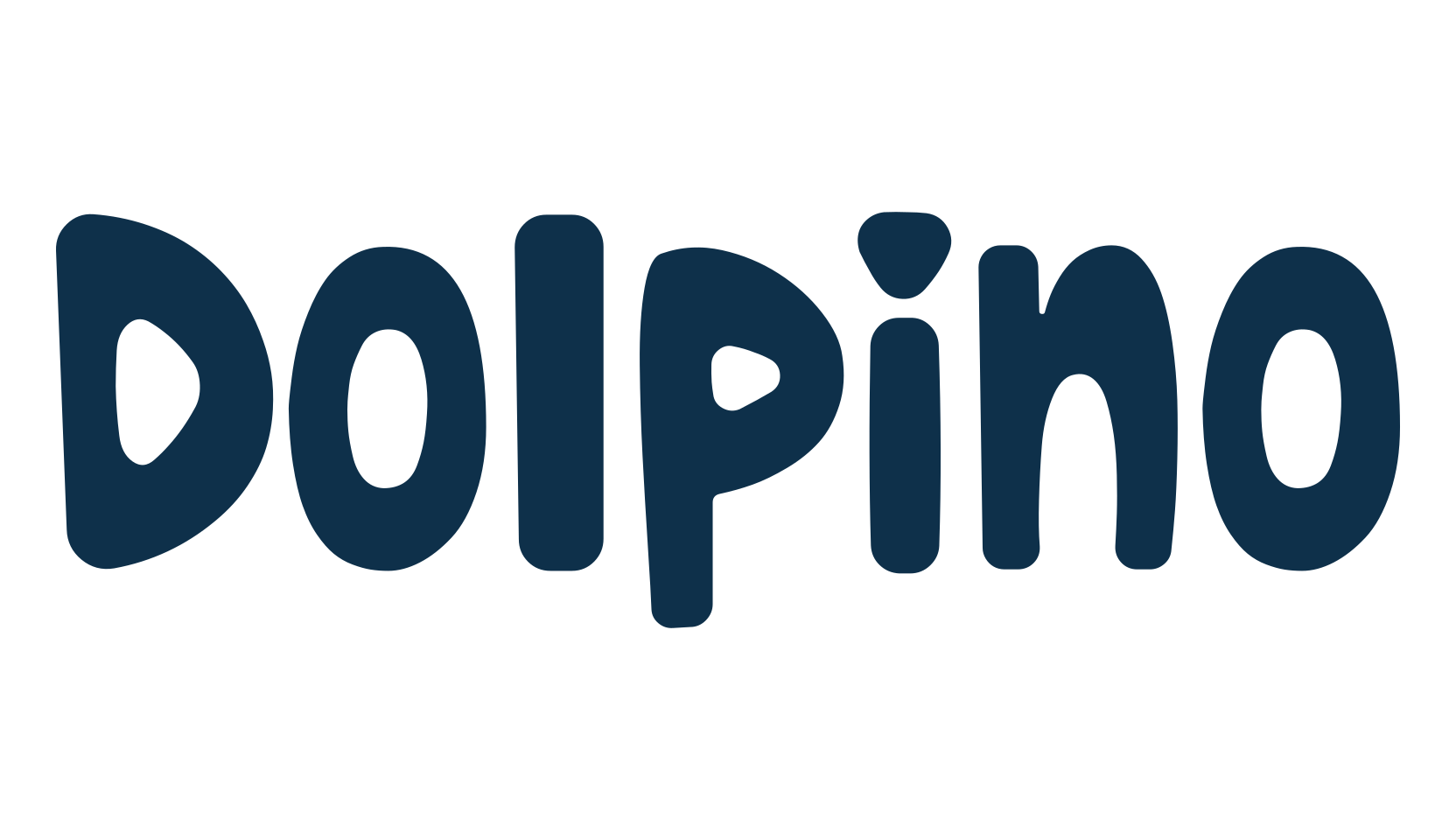 Dolpino, fancy cartoon decorative font preview