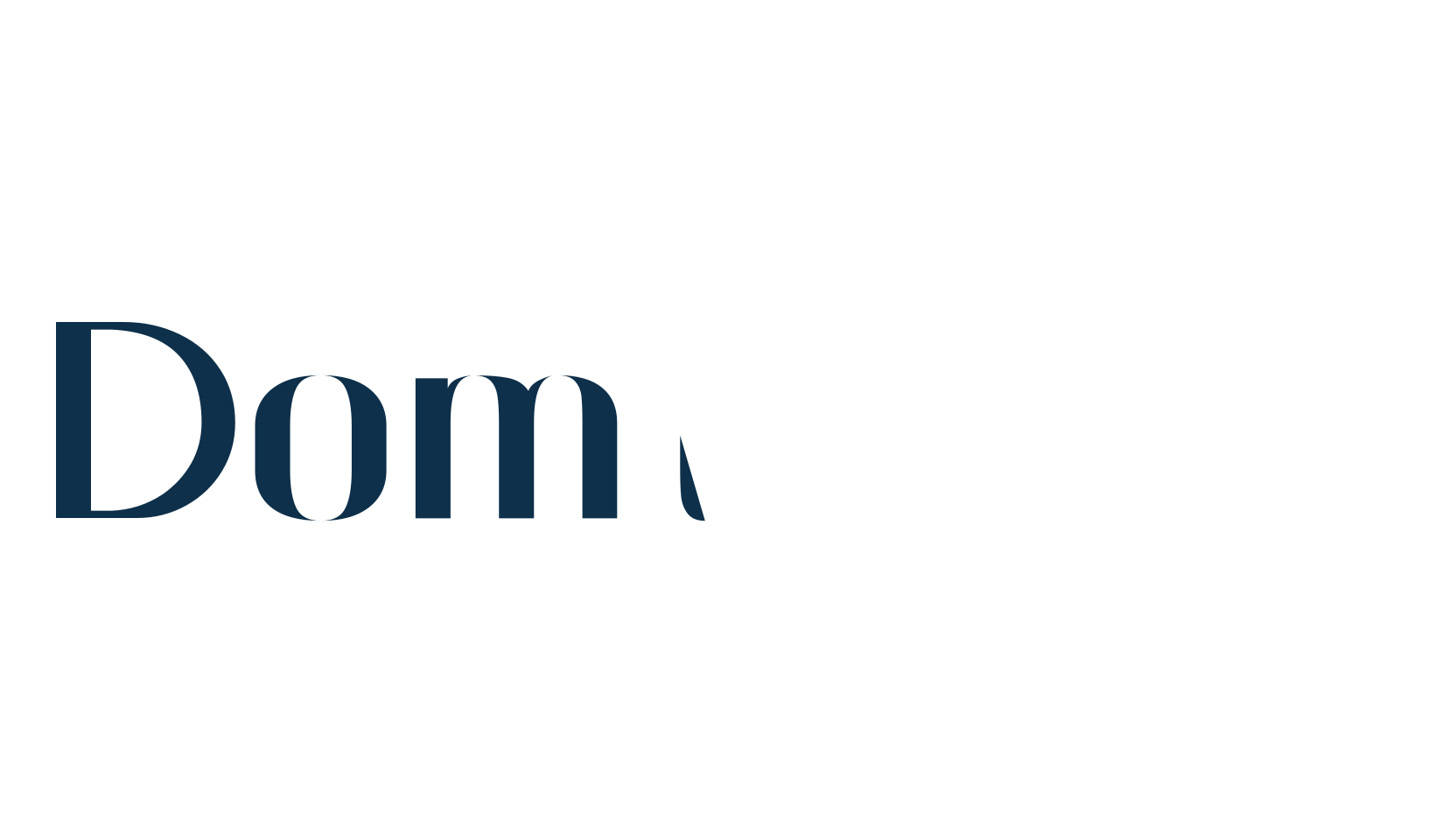 Domestika, basic sans serif font preview