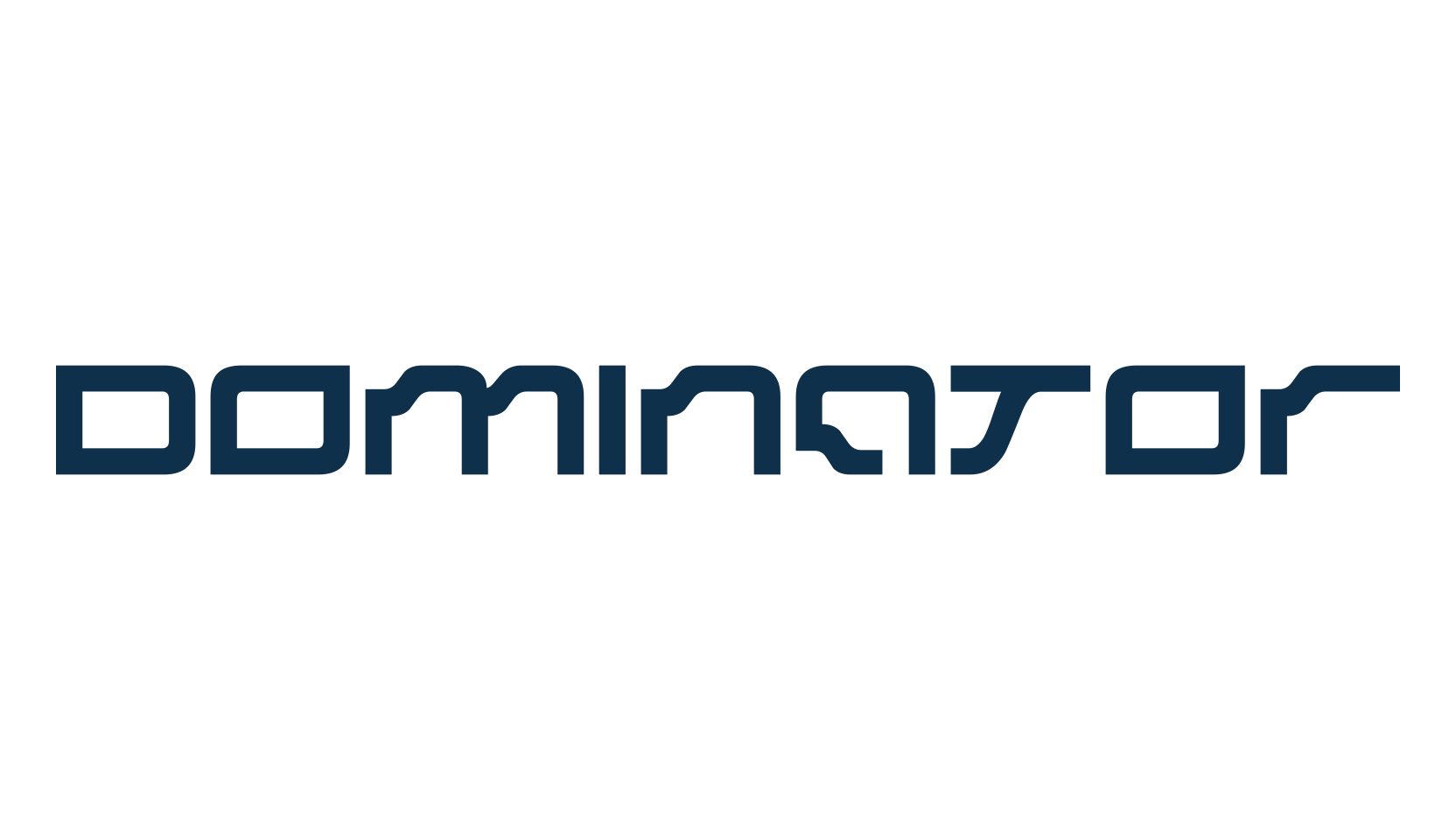 Dominator, techno sci-fi font preview