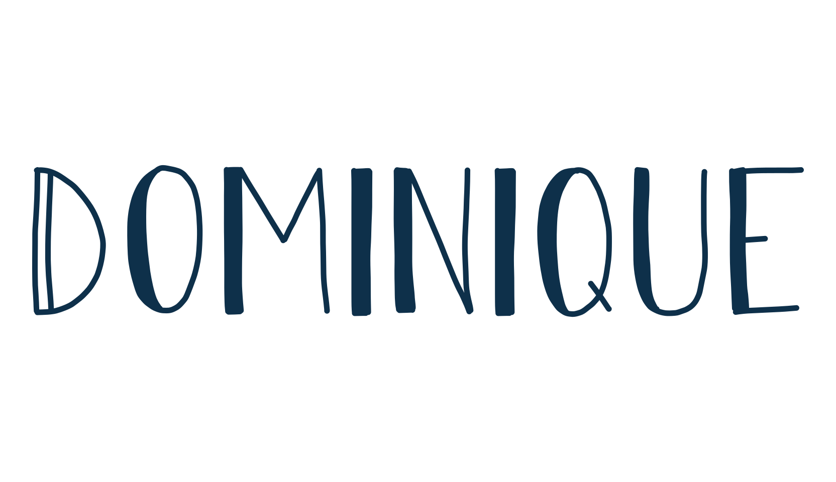 Dominique (dominique2), script handwritten fancy decorative calligraphy font preview