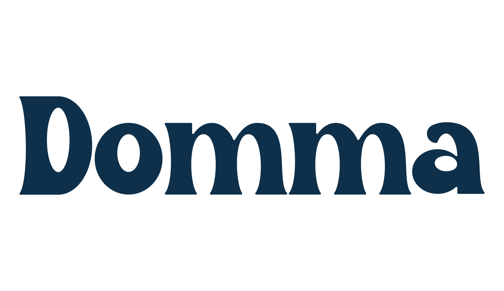 Domma, fancy groovy decorative font preview