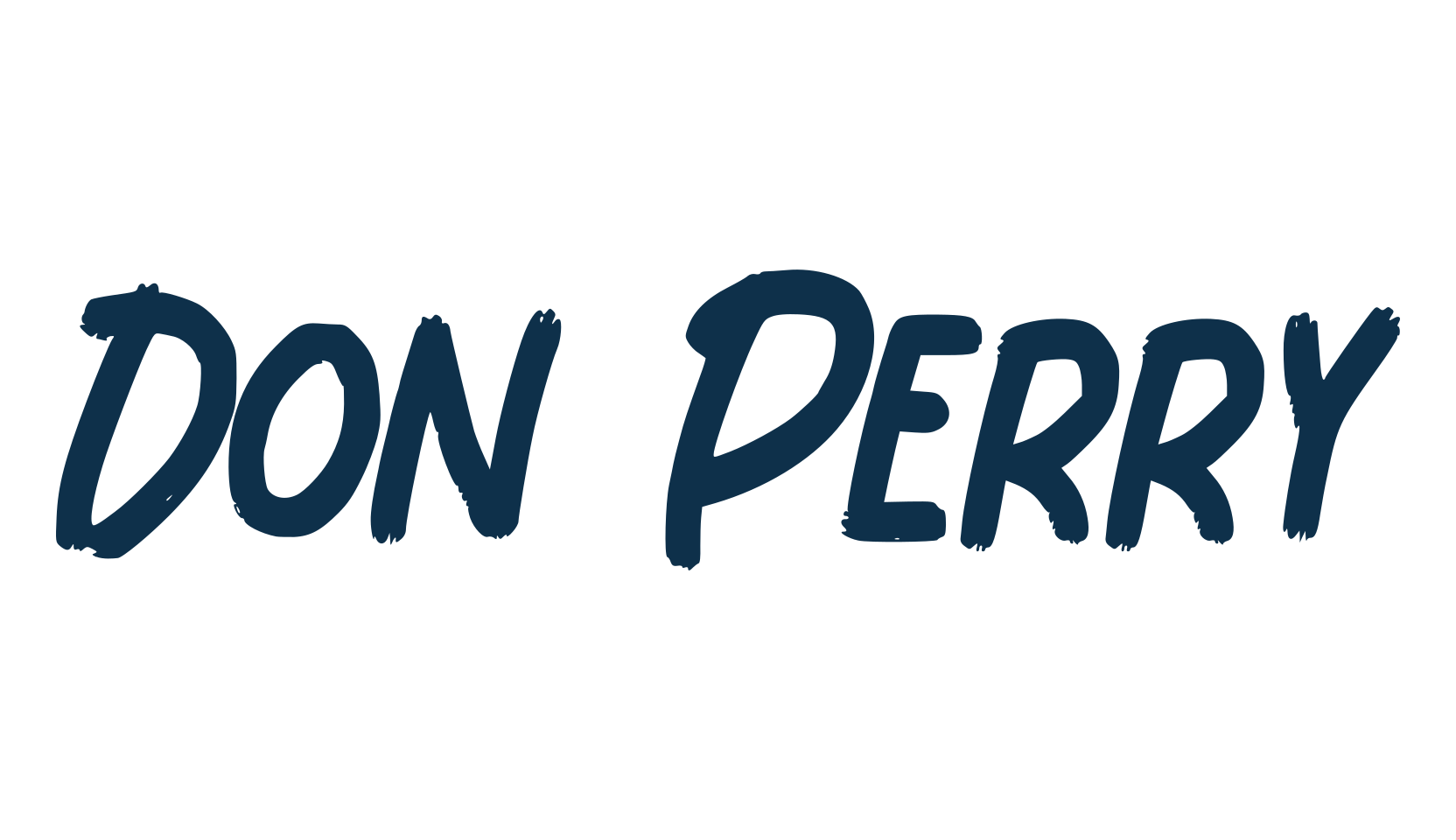 Don Perry, script brush fancy decorative calligraphy font preview