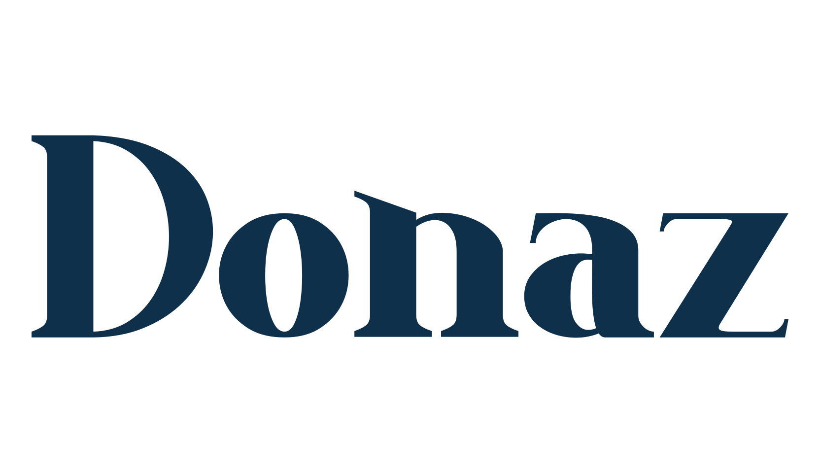 Donaz, serif font preview