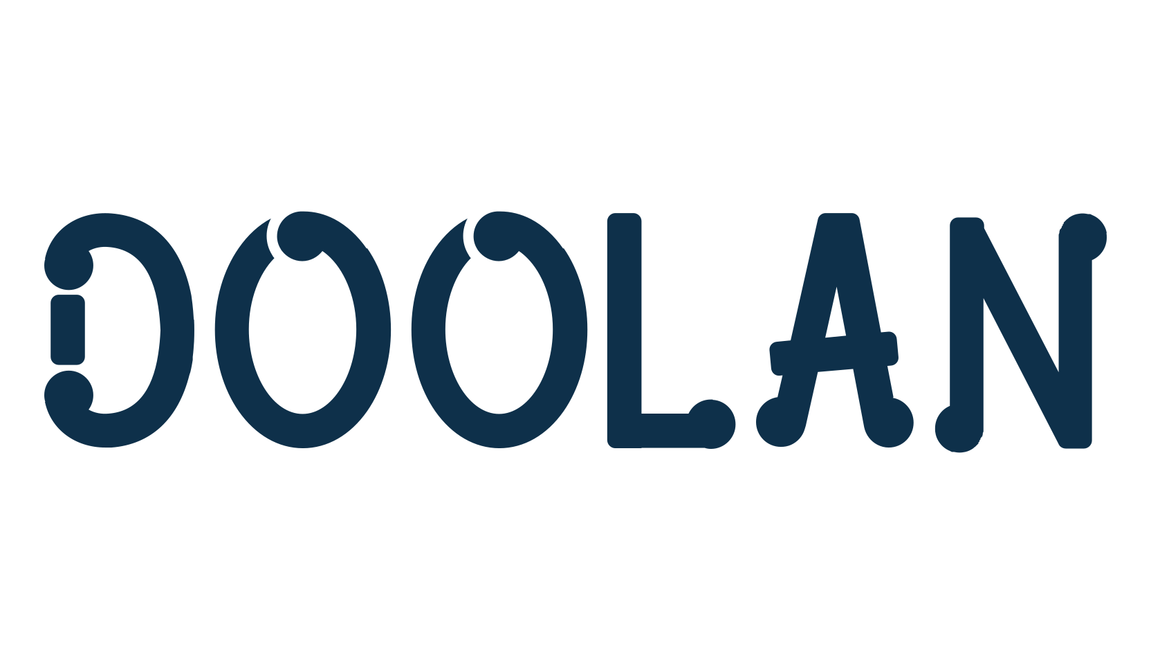 Doolan, fancy cartoon decorative font preview