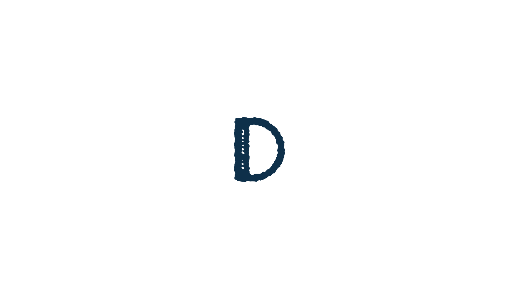 Doppelquer, eroded font preview