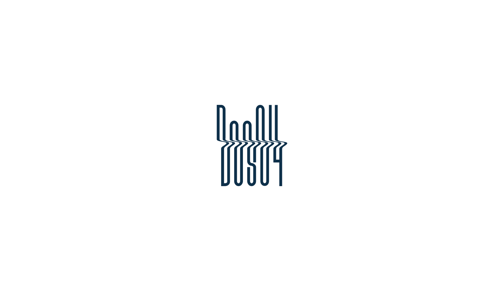 Dos04, fancy distorted decorative font preview