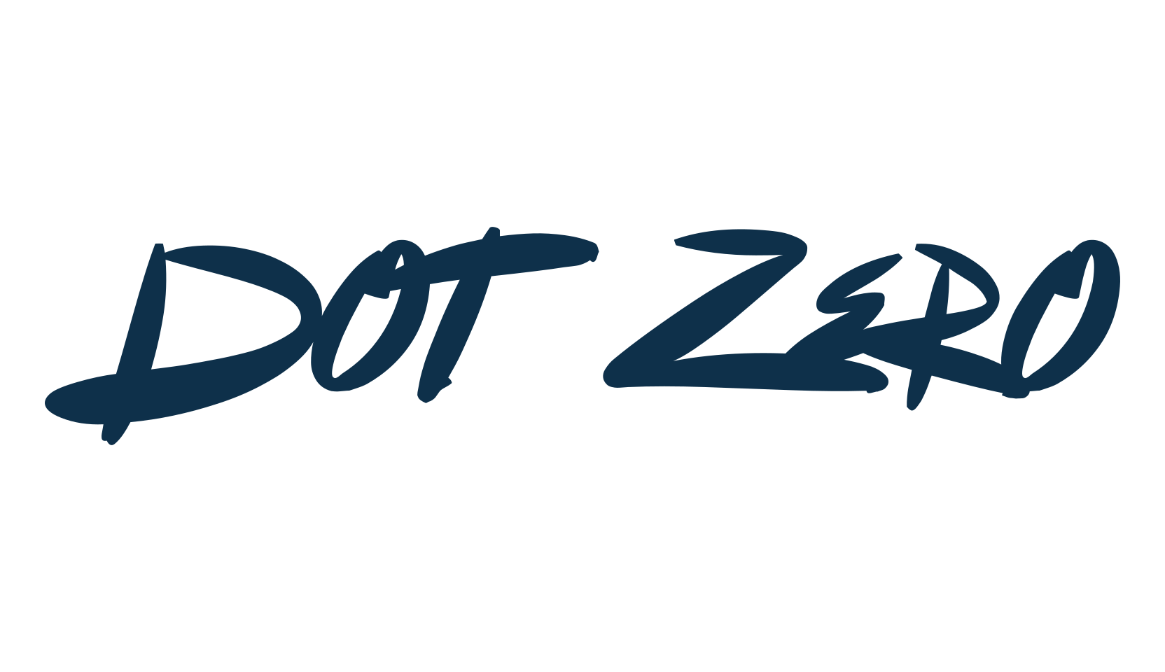 Dot Zero, graffiti font preview