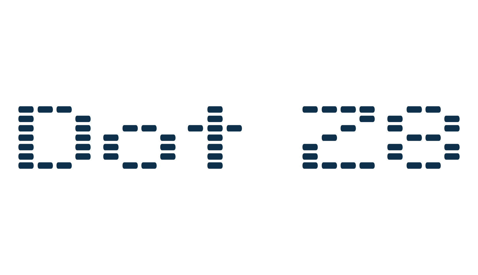 Dot 28, techno lcd sci-fi font preview
