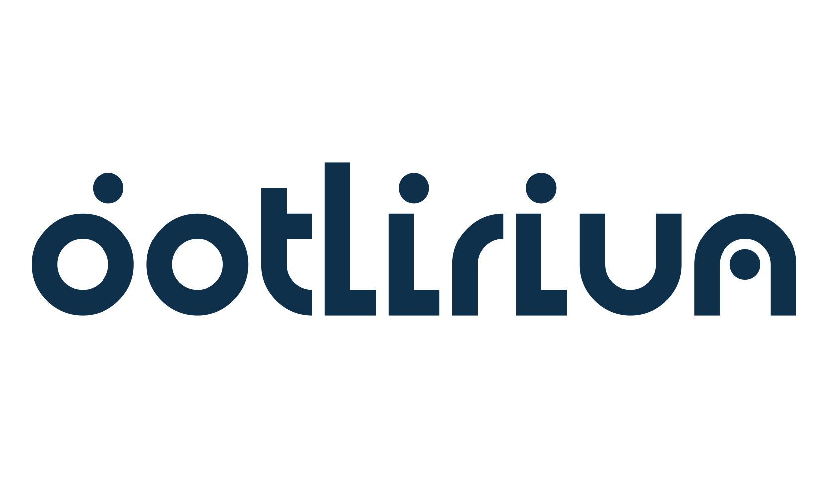DotLirium, techno sci-fi font preview