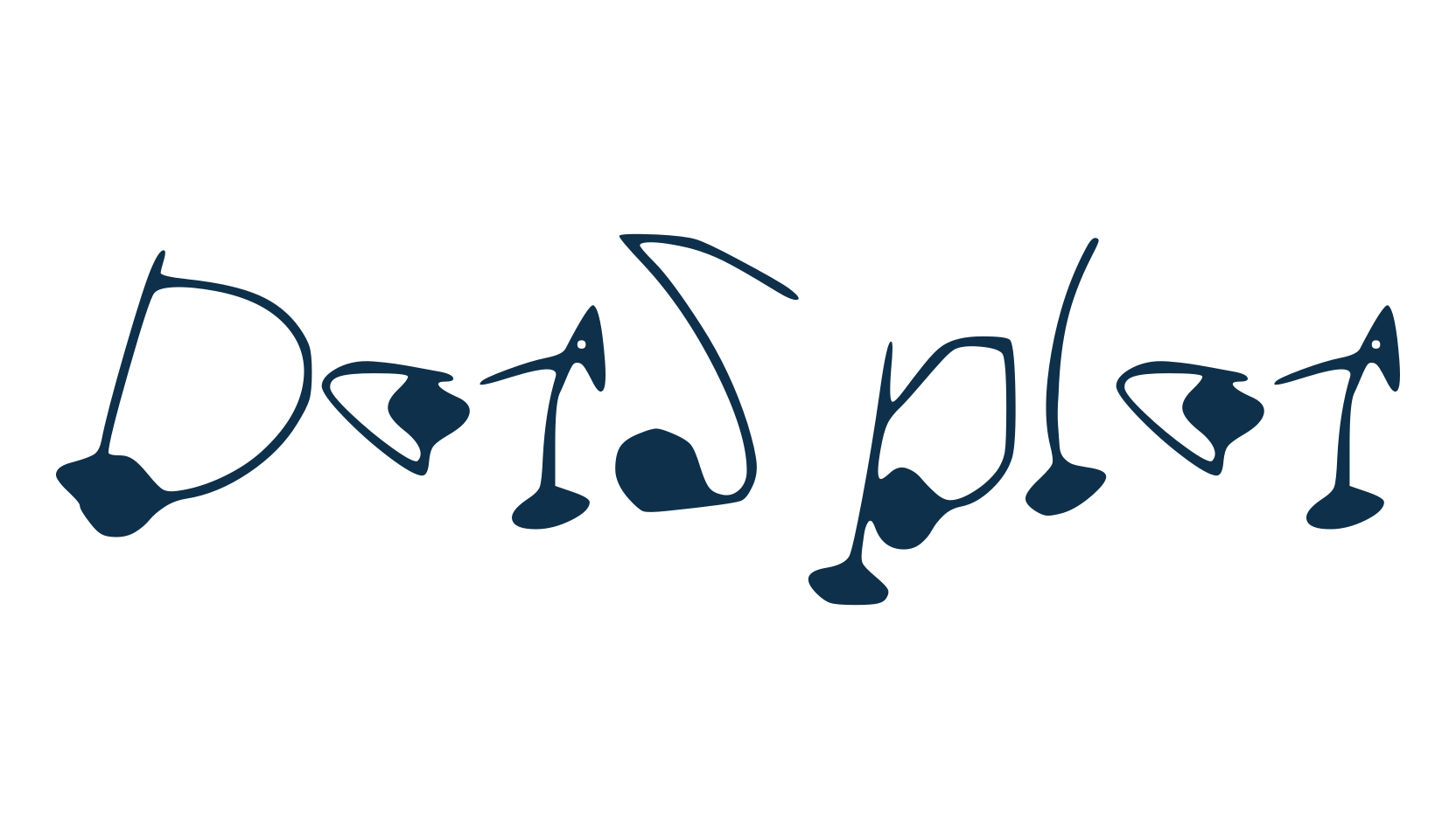 DotSplot, decorative font preview