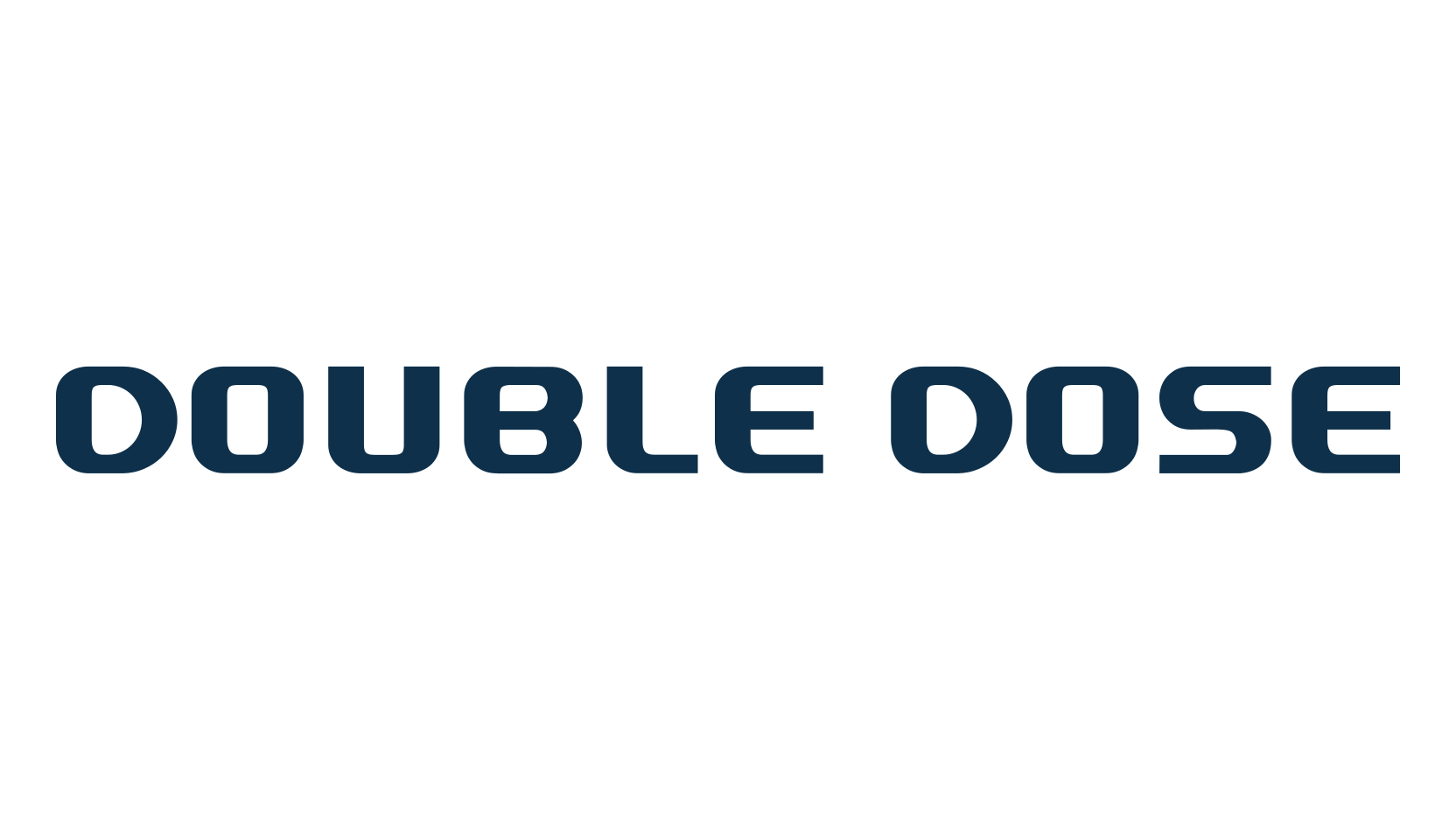 Double Dose, basic sans serif font preview