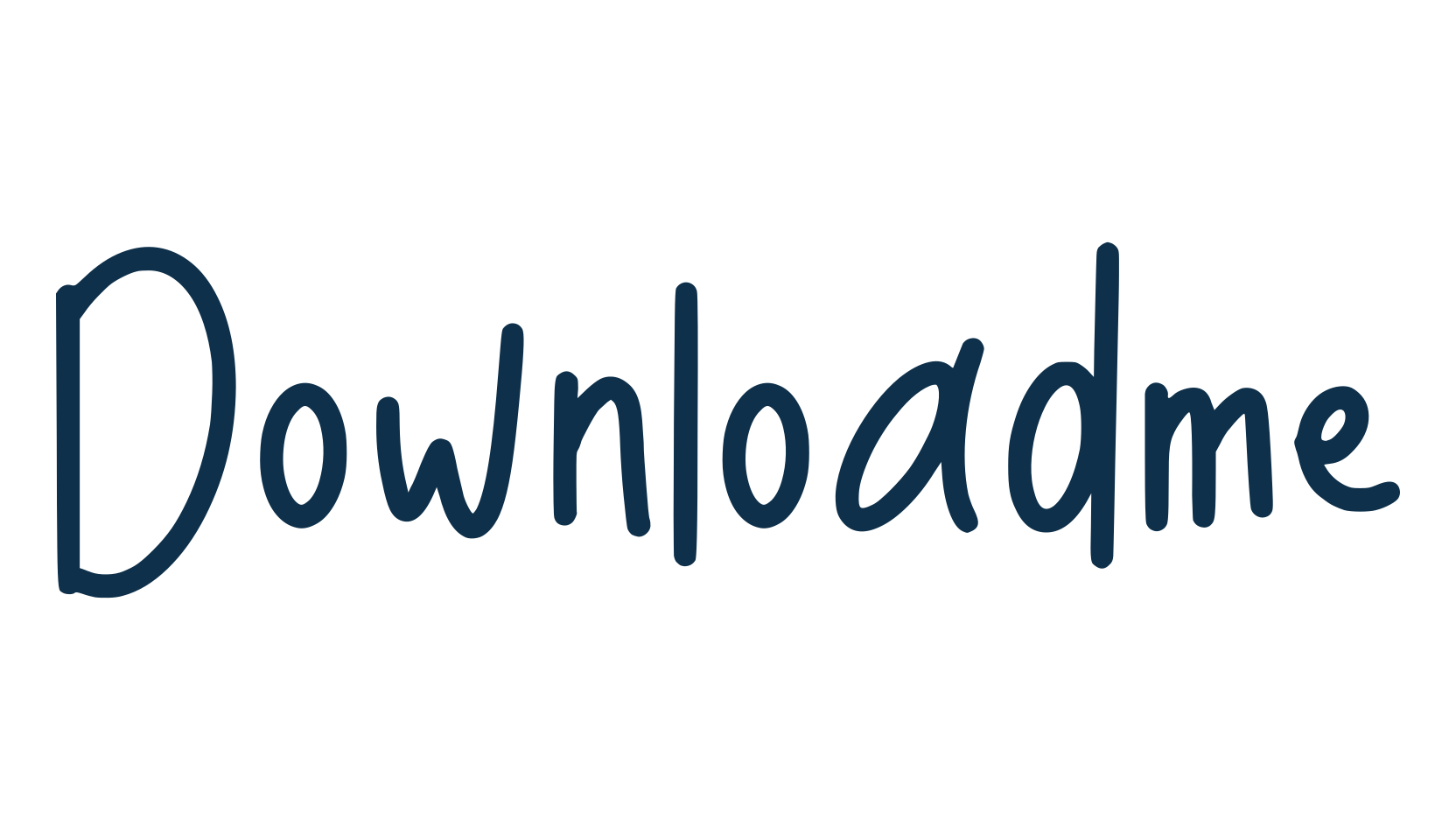Downloadme, script handwritten fancy decorative calligraphy font preview