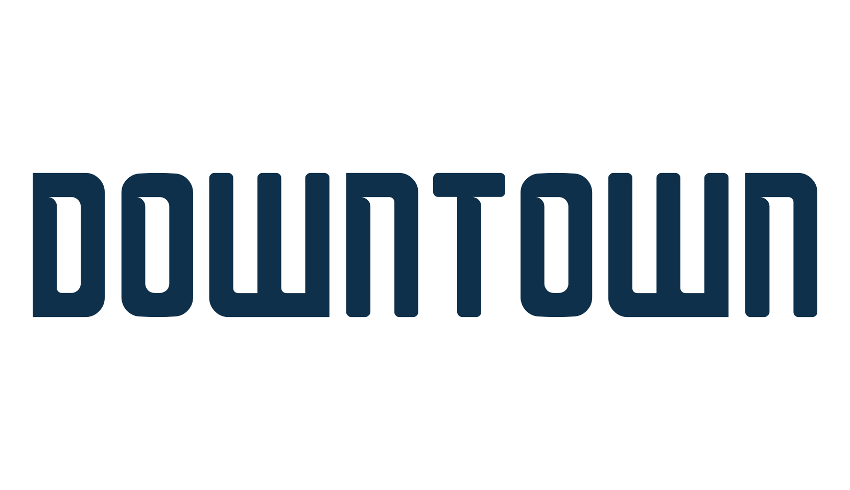 Downtown (downtown), fancy various basic font preview
