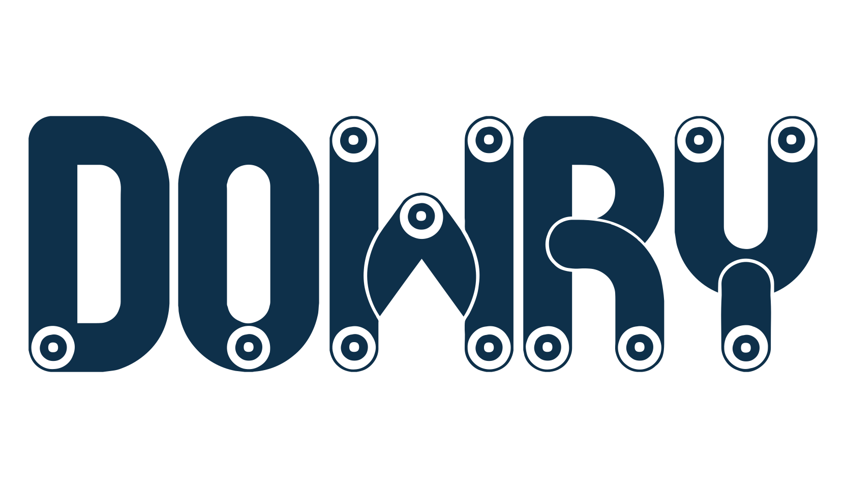Dowry, decorative font preview