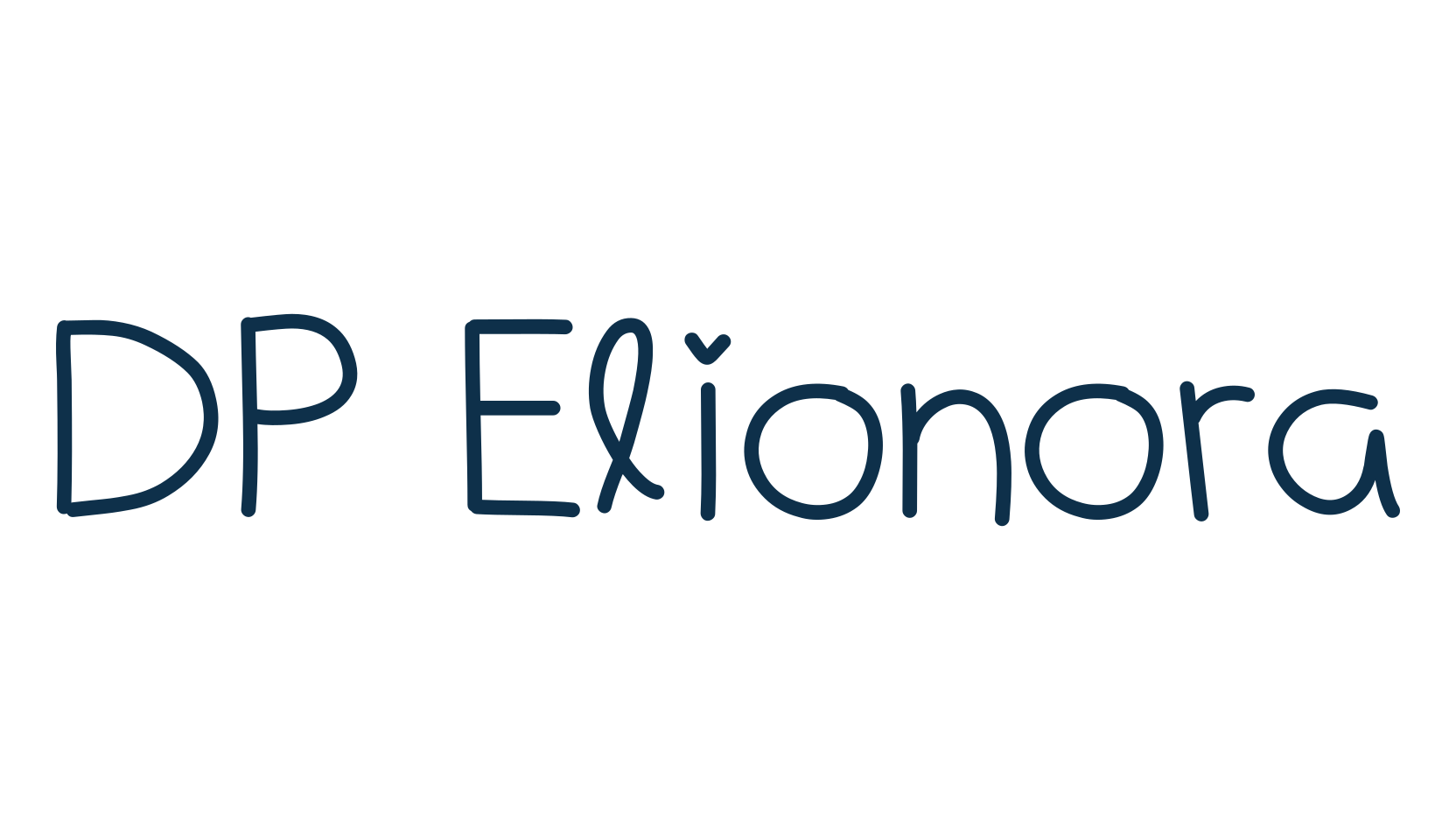 DP Elionora, script handwritten fancy decorative calligraphy font preview