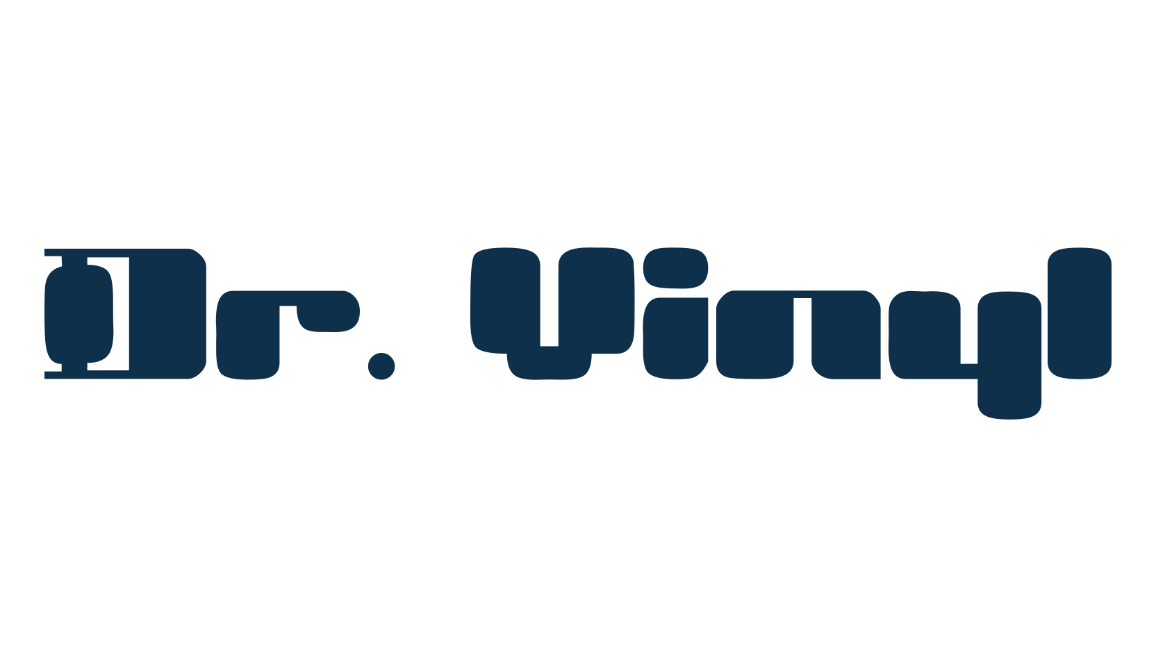Dr. Vinyl, fancy groovy decorative font preview
