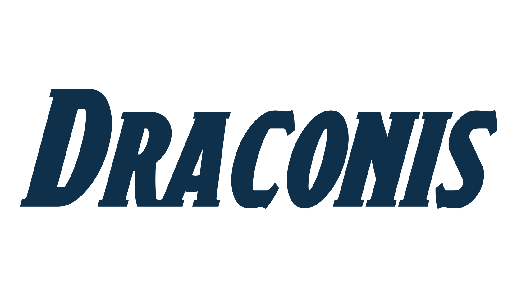 Draconis, various font preview