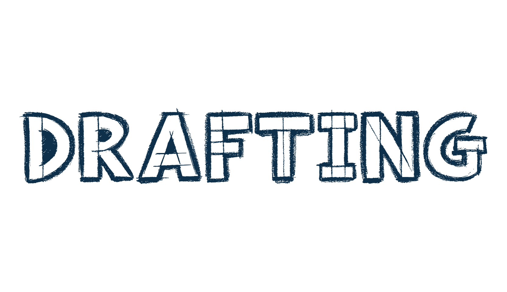 Drafting, fancy various decorative font preview