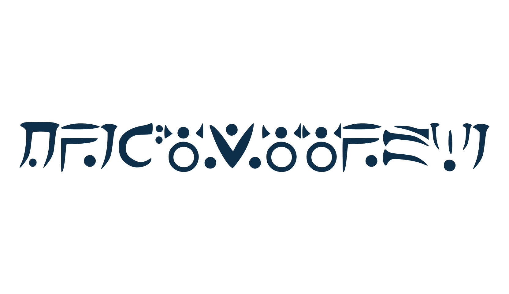 Dragomooriya, fancy decorative font preview