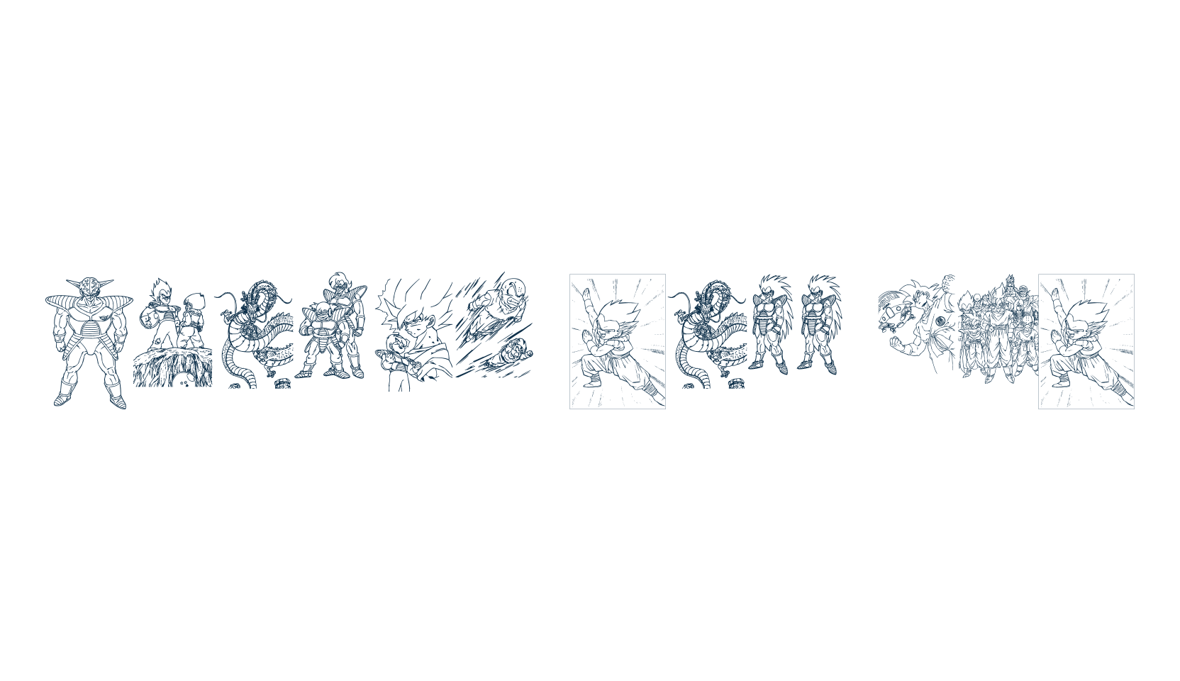 Dragon Ball TFB, display market font preview