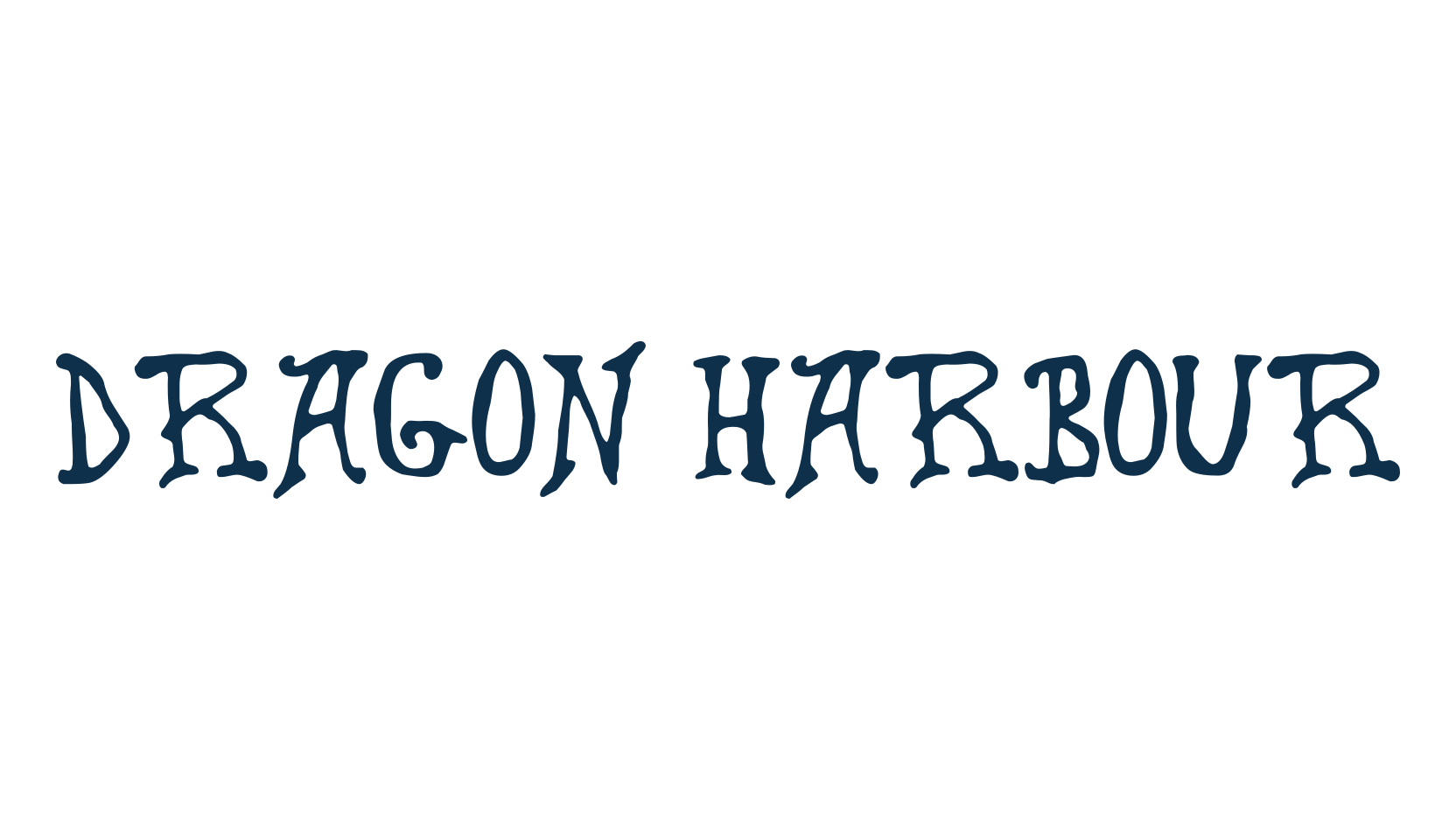 Dragon Harbour, various font preview