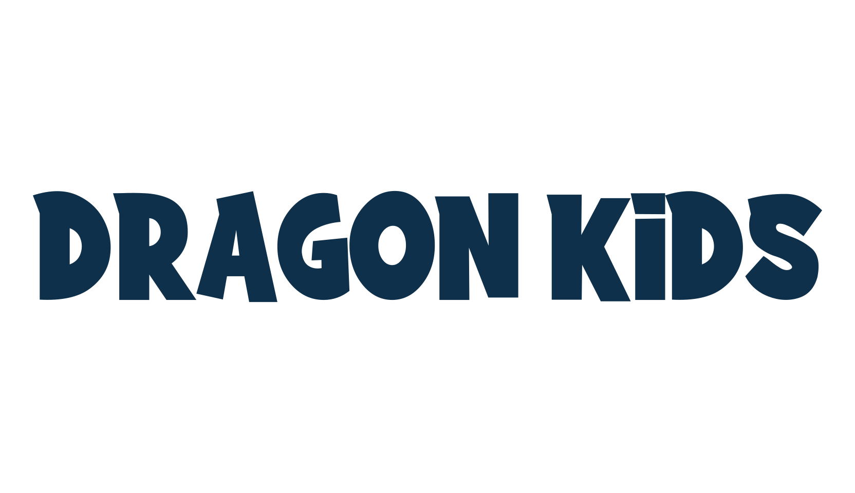 Dragon Kids, cartoon font preview