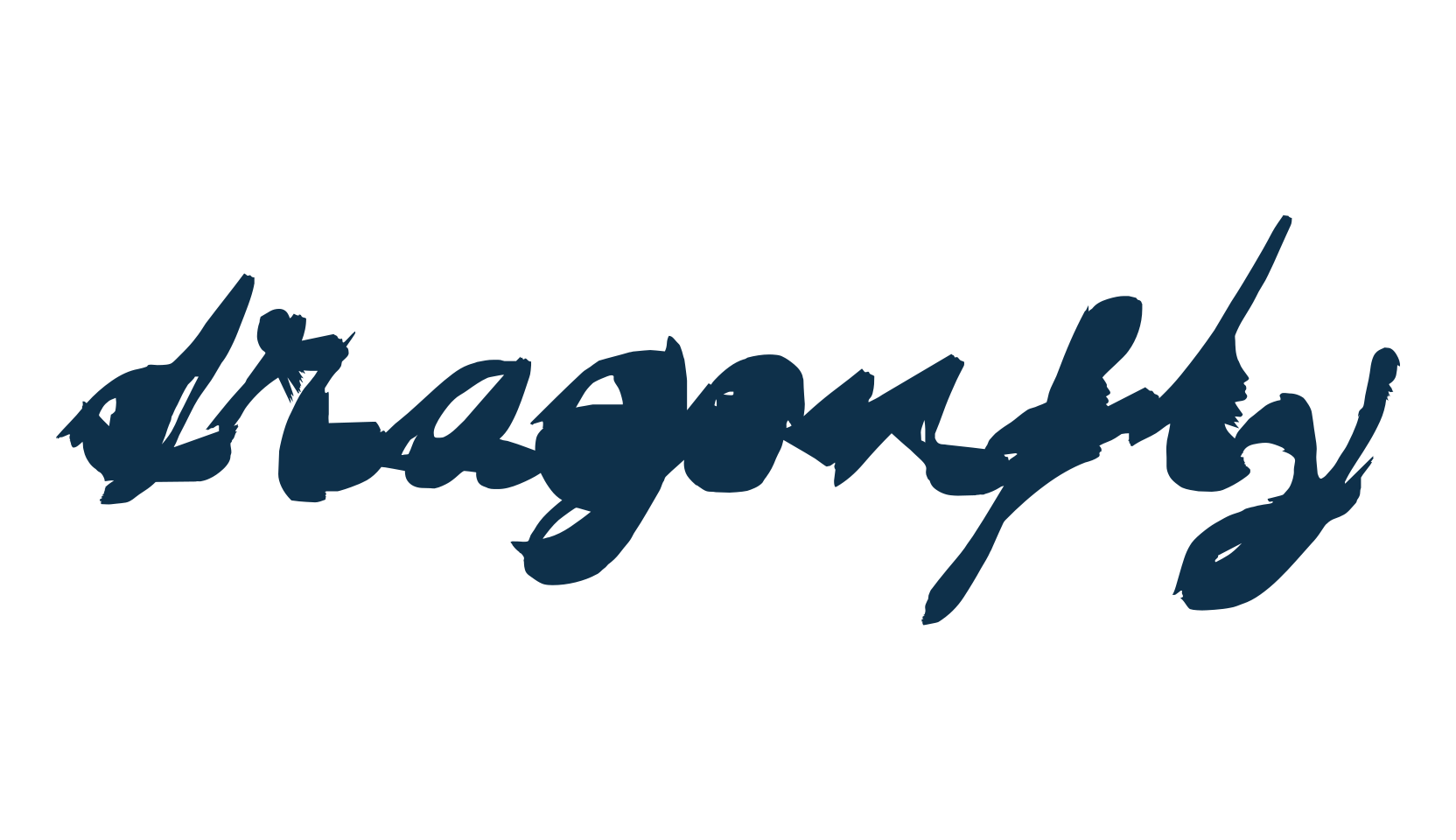 Dragonfly (dragonfly), trash font preview