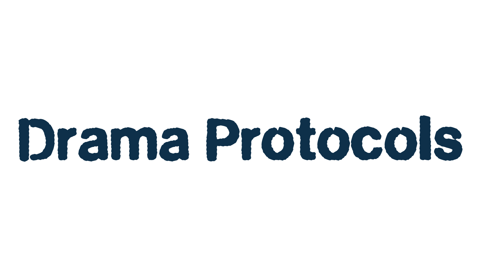 Drama Protocols, fancy eroded decorative font preview