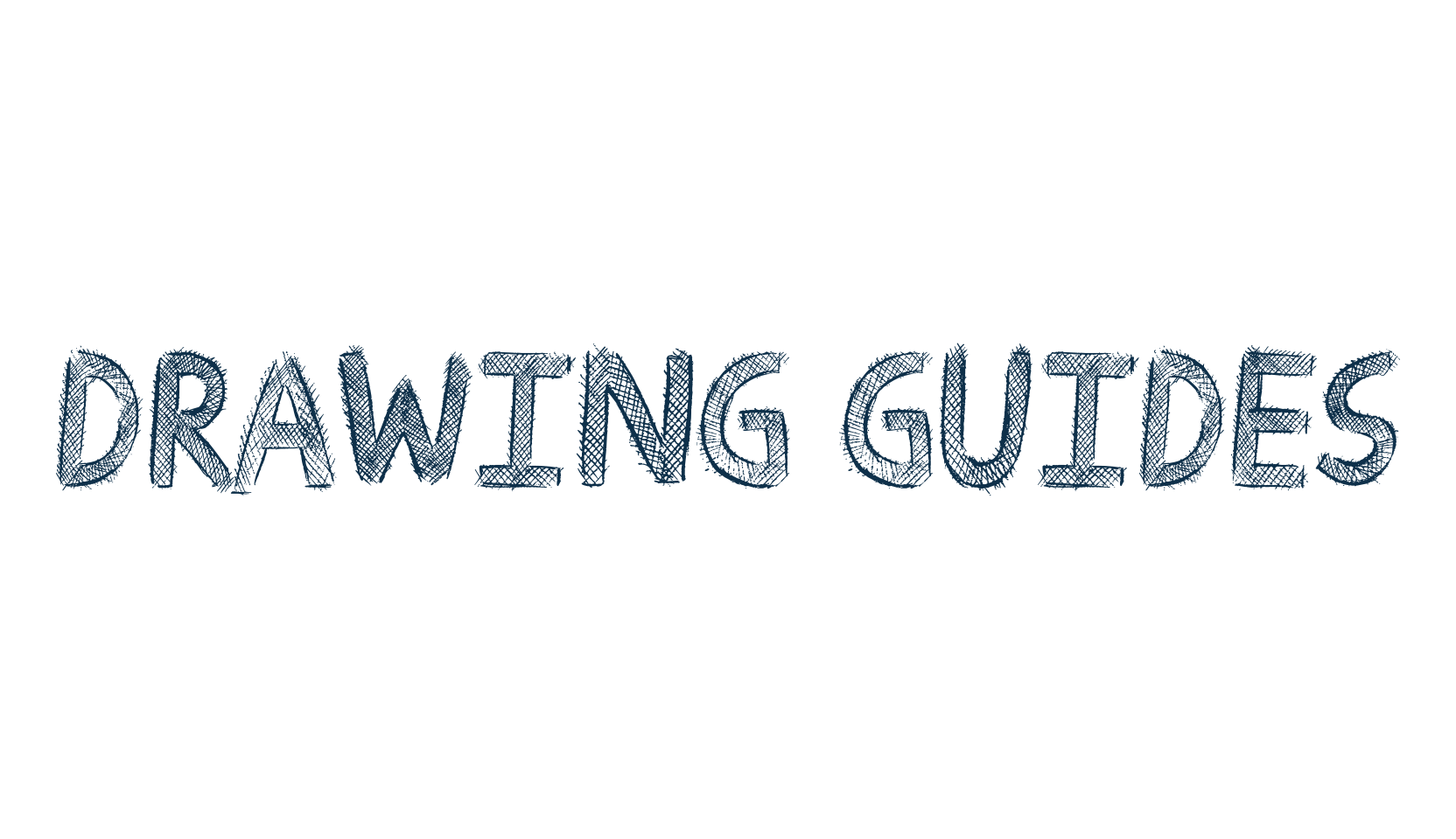 Drawing Guides, various font preview