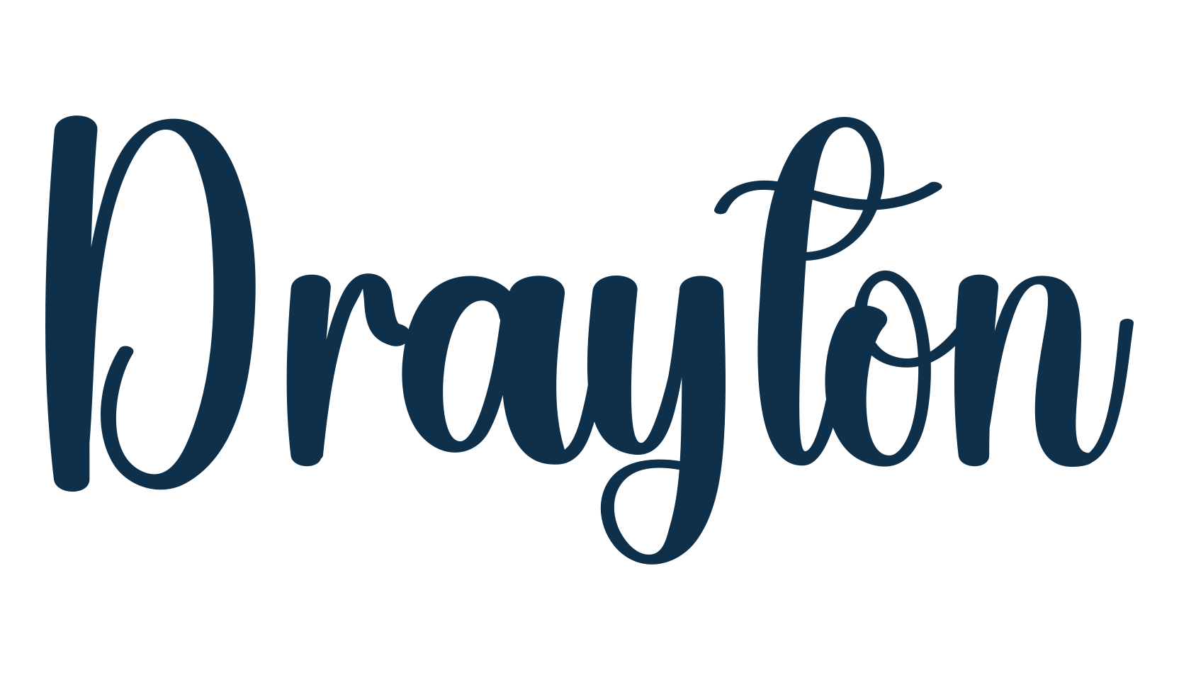 Drayton, various font preview