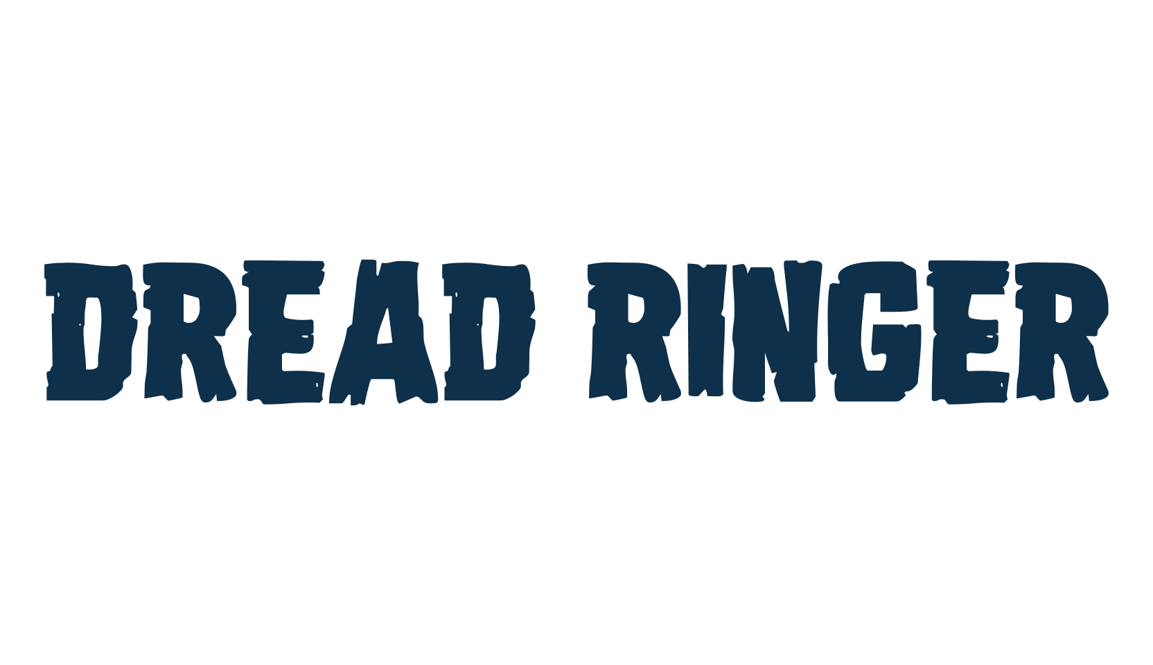 Dread Ringer, holiday halloween fancy decorative horror font preview