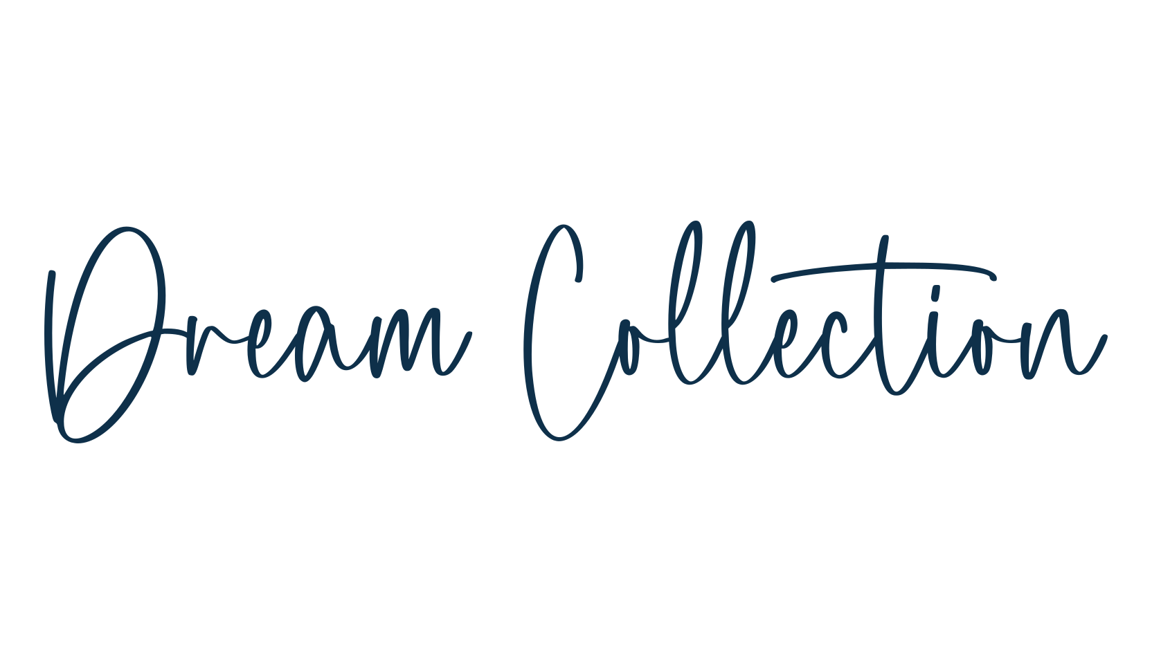 Dream Collection, script handwritten fancy decorative calligraphy font preview