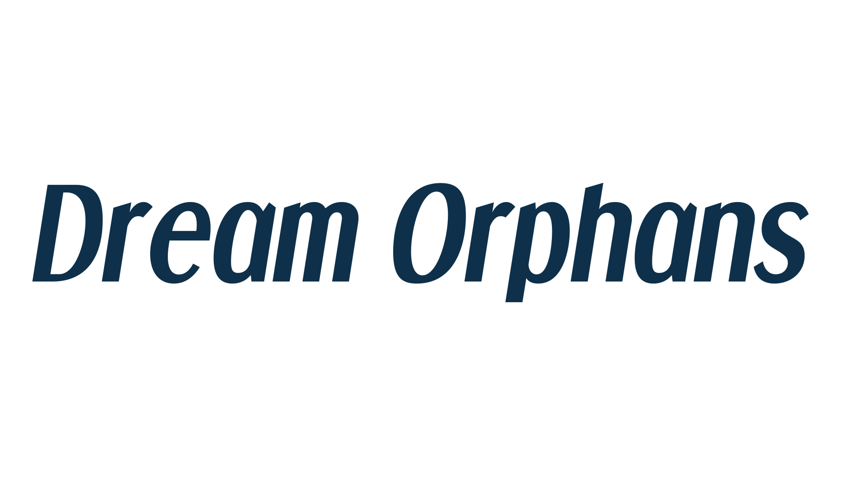 Dream Orphans, sans serif font preview