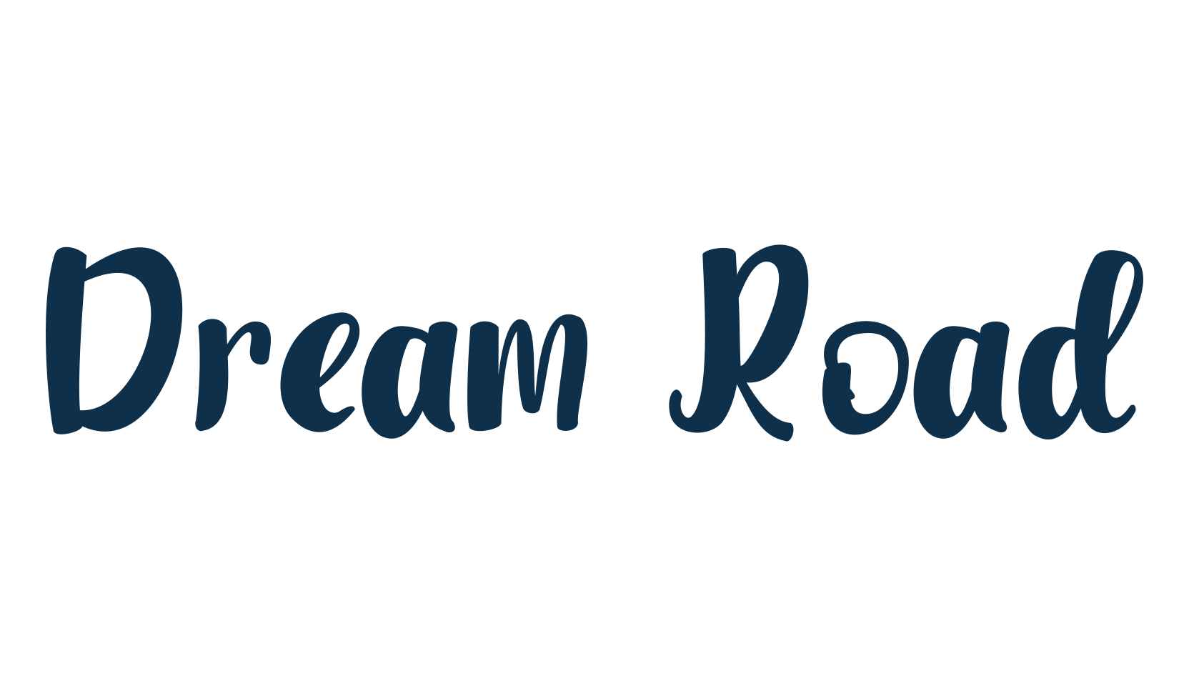 Dream Road, fancy decorative font preview