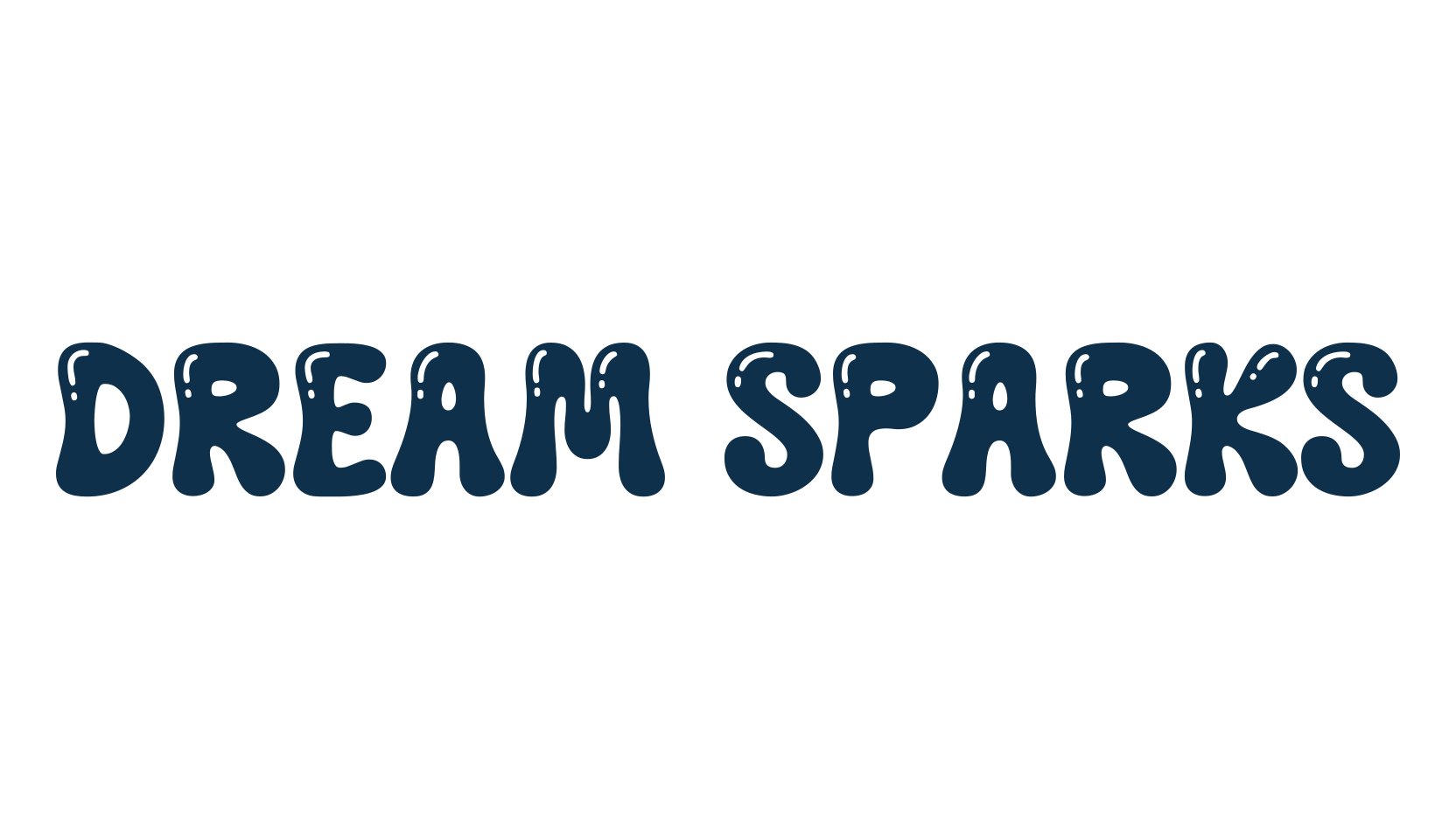 Dream Sparks, fancy groovy decorative font preview