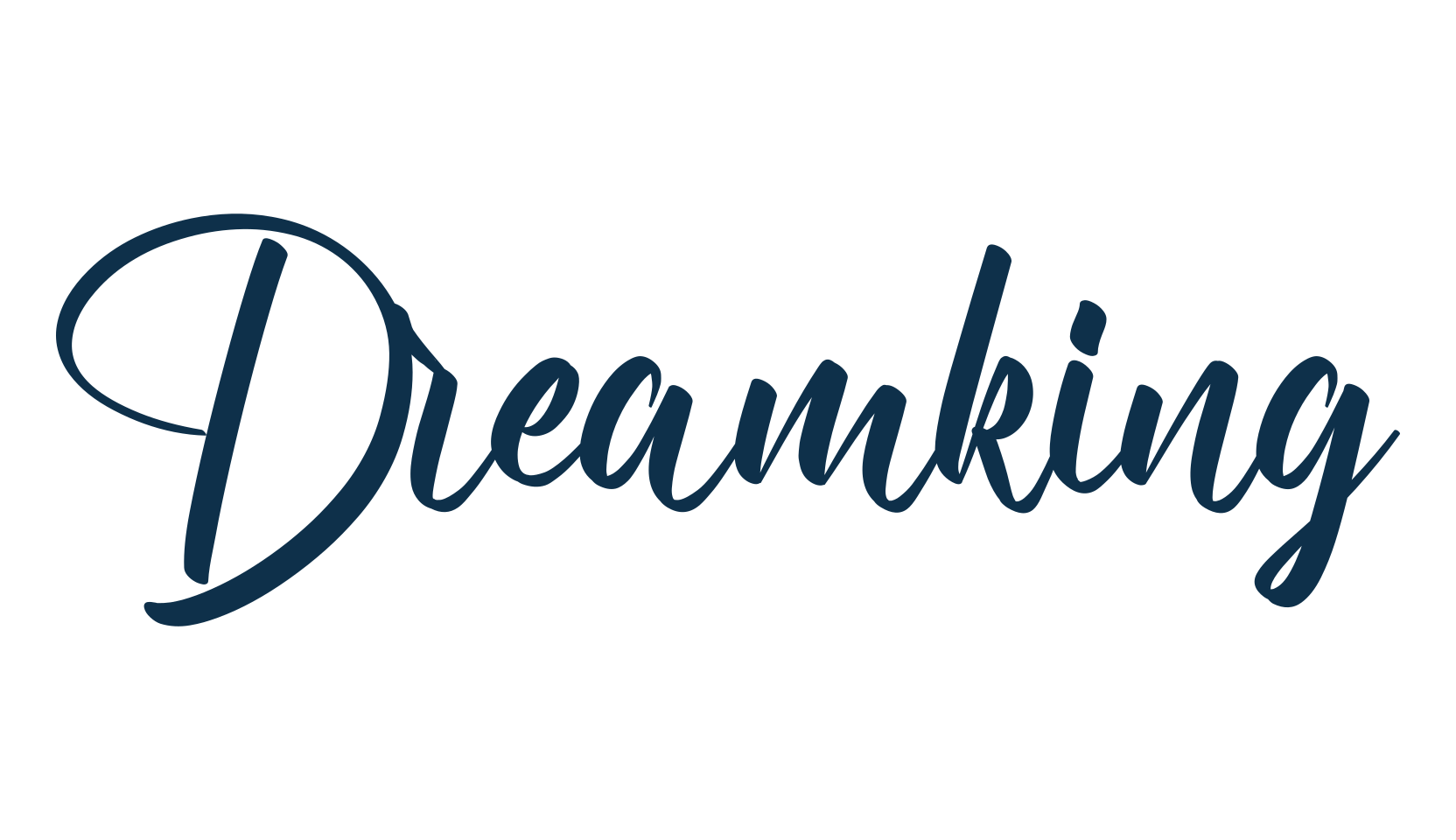 Dreamking, calligraphy font preview