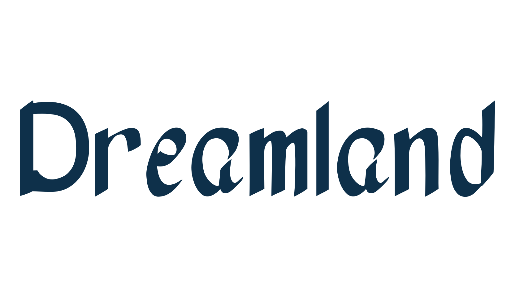 Dreamland (dreamland-5), fancy decorative font preview