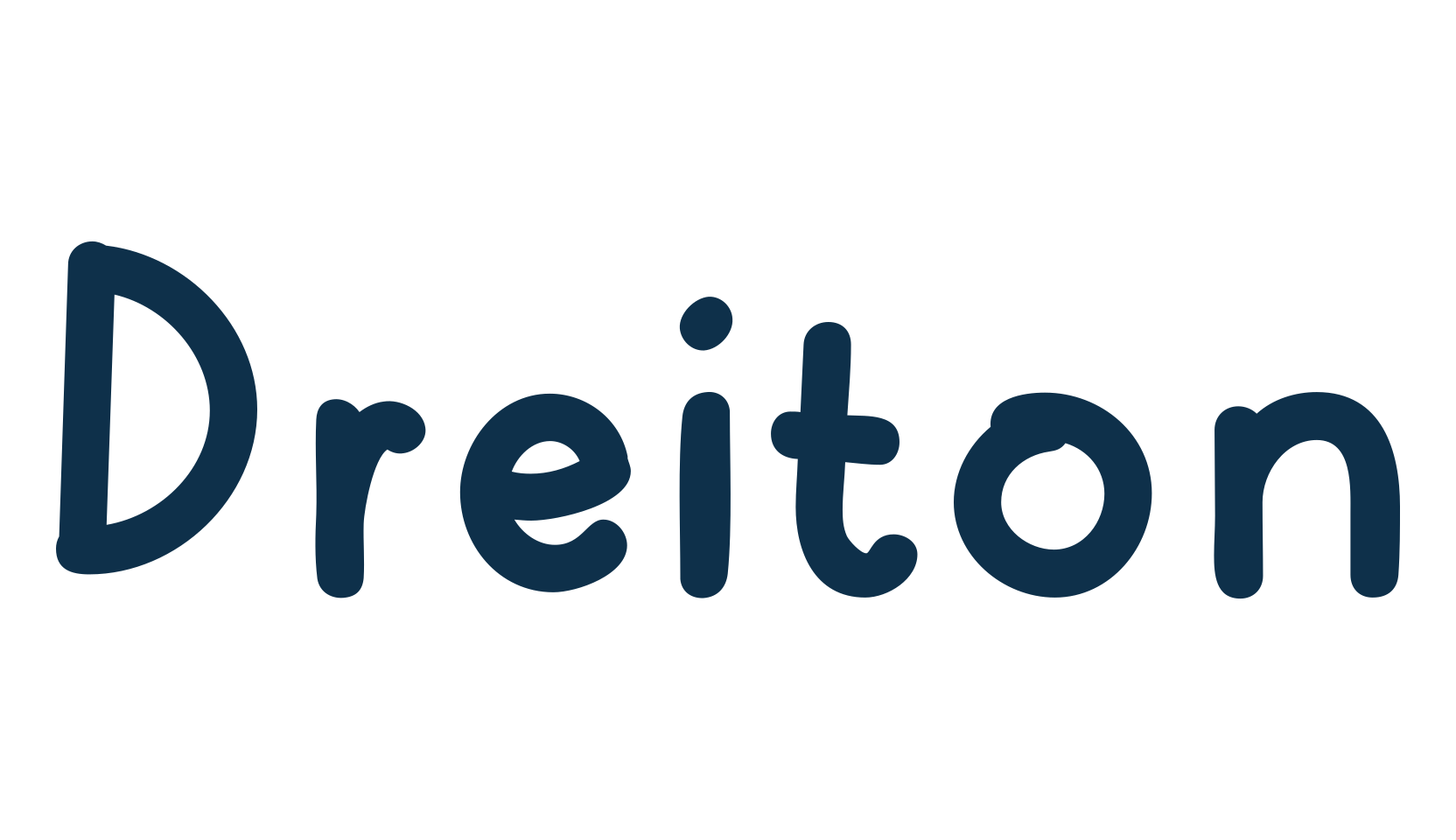 Dreiton, script handwritten fancy decorative calligraphy font preview