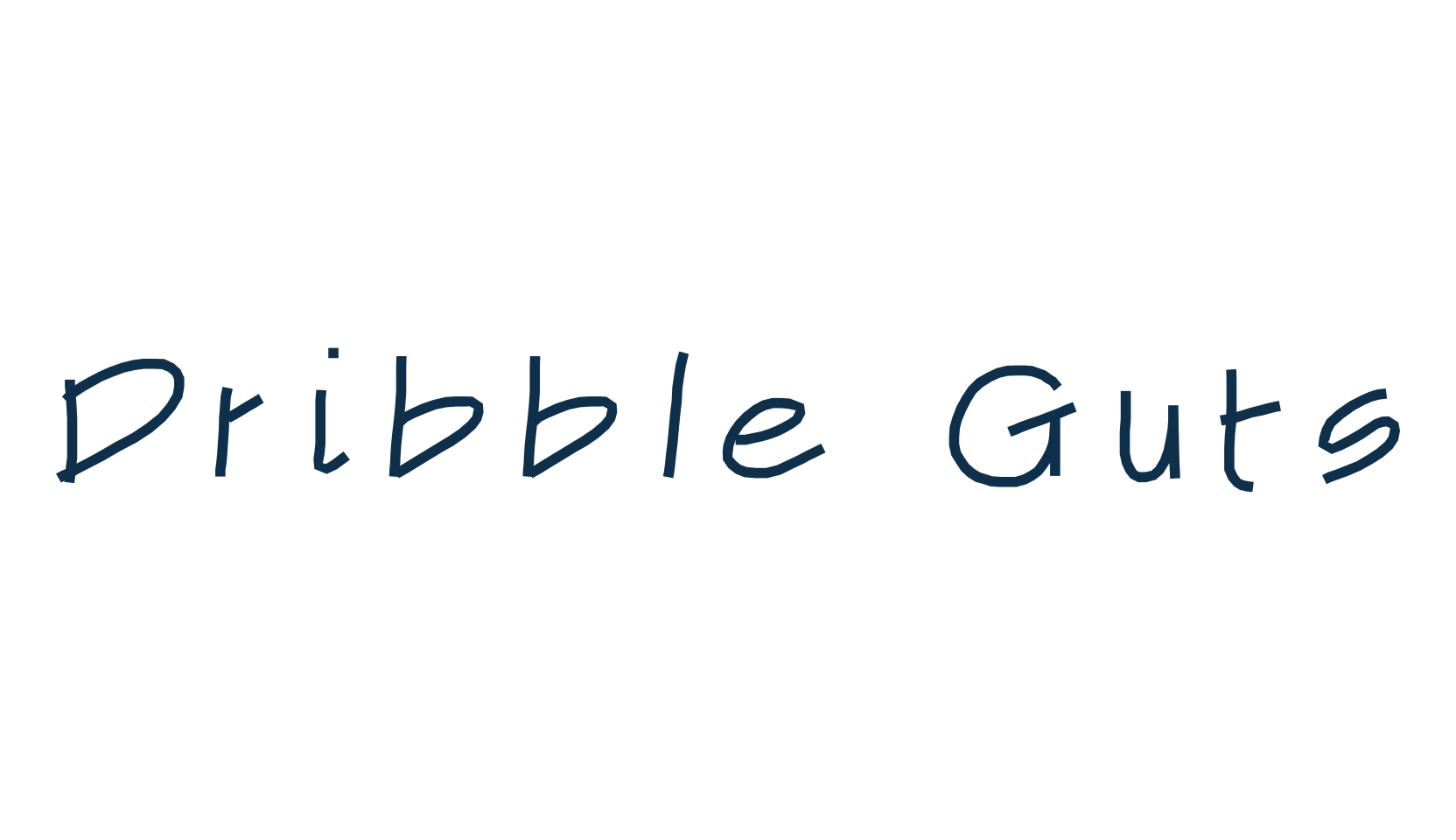 Dribble Guts, fancy various decorative script calligraphy font preview