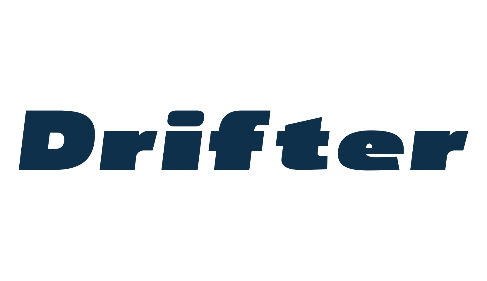 Drifter, sans serif font preview