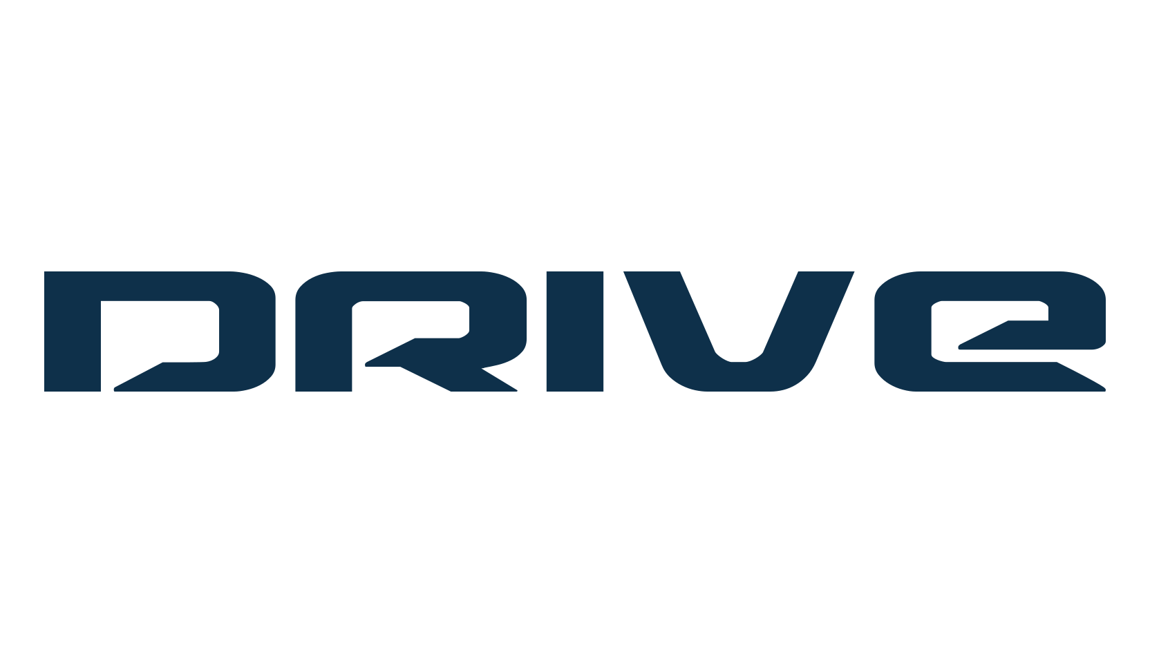 Drive, techno sci-fi font preview